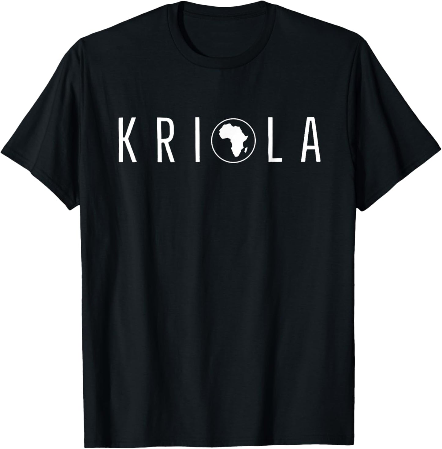 Cabo Verde Flag: Kriola | Cape Verdean Women T-Shirt - T-Shirt | Black