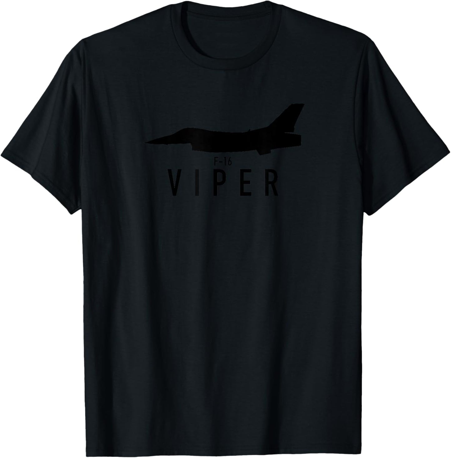 F-16 Viper T-Shirt - T-Shirt | Black