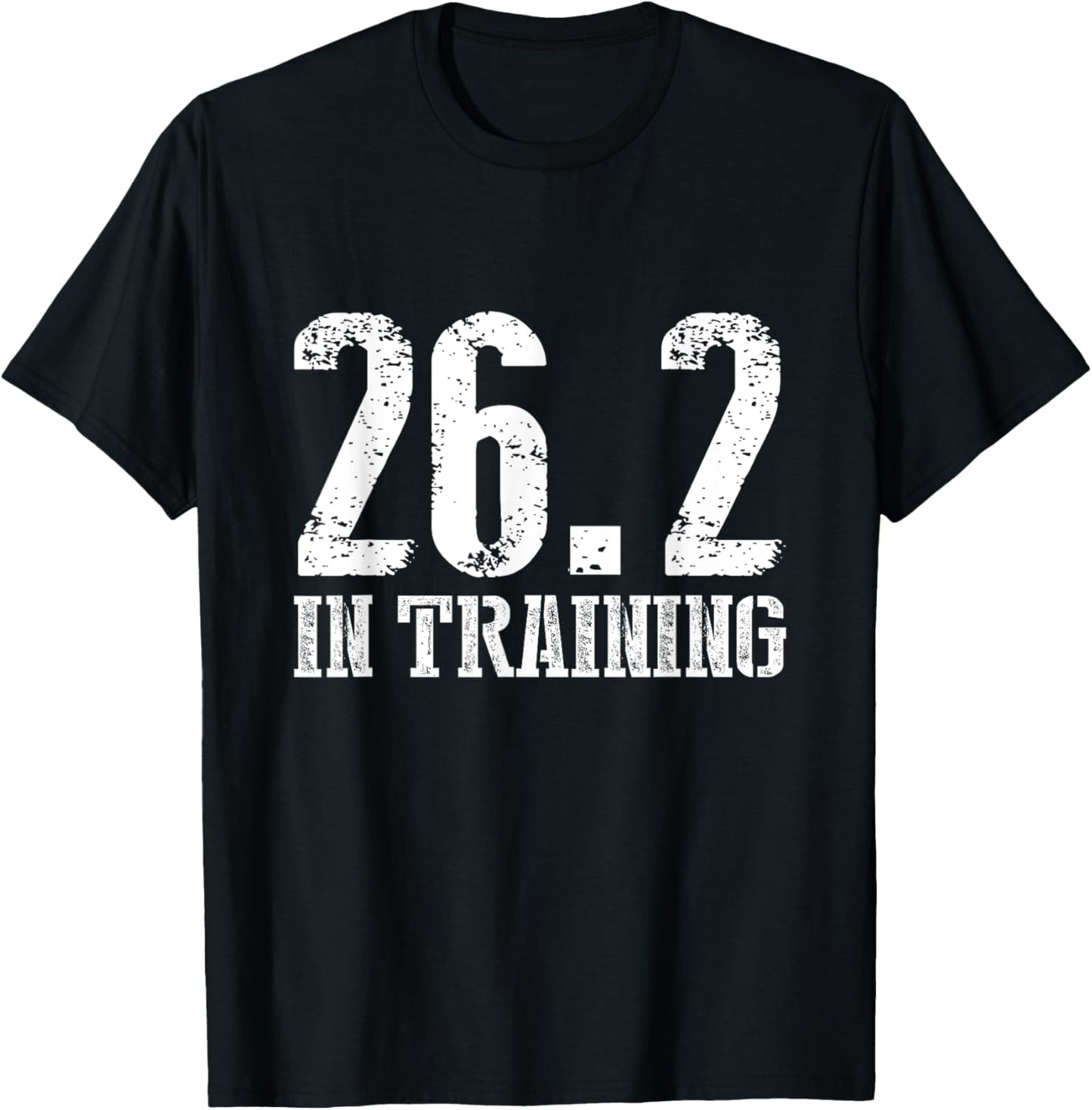 26.2 In Training Marathon Training Bold T-Shirt - T-Shirt | Black