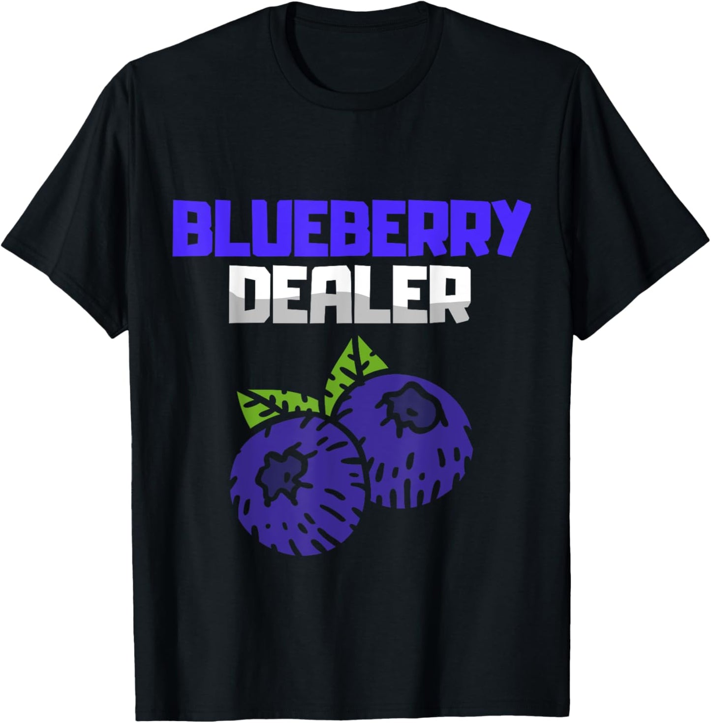 I LOVE BLUEBERRIES, Blueberry, Blueberry farmer Halloween T-Shirt - T-Shirt | Black
