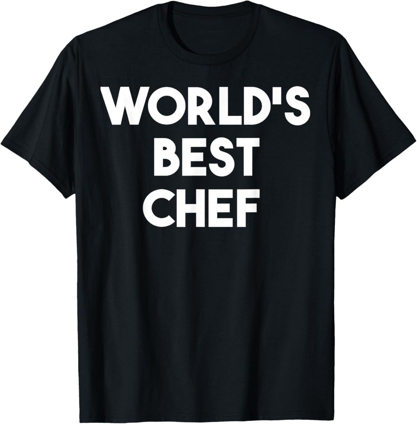 World's Best Chef T-Shirt - T-Shirt | Black