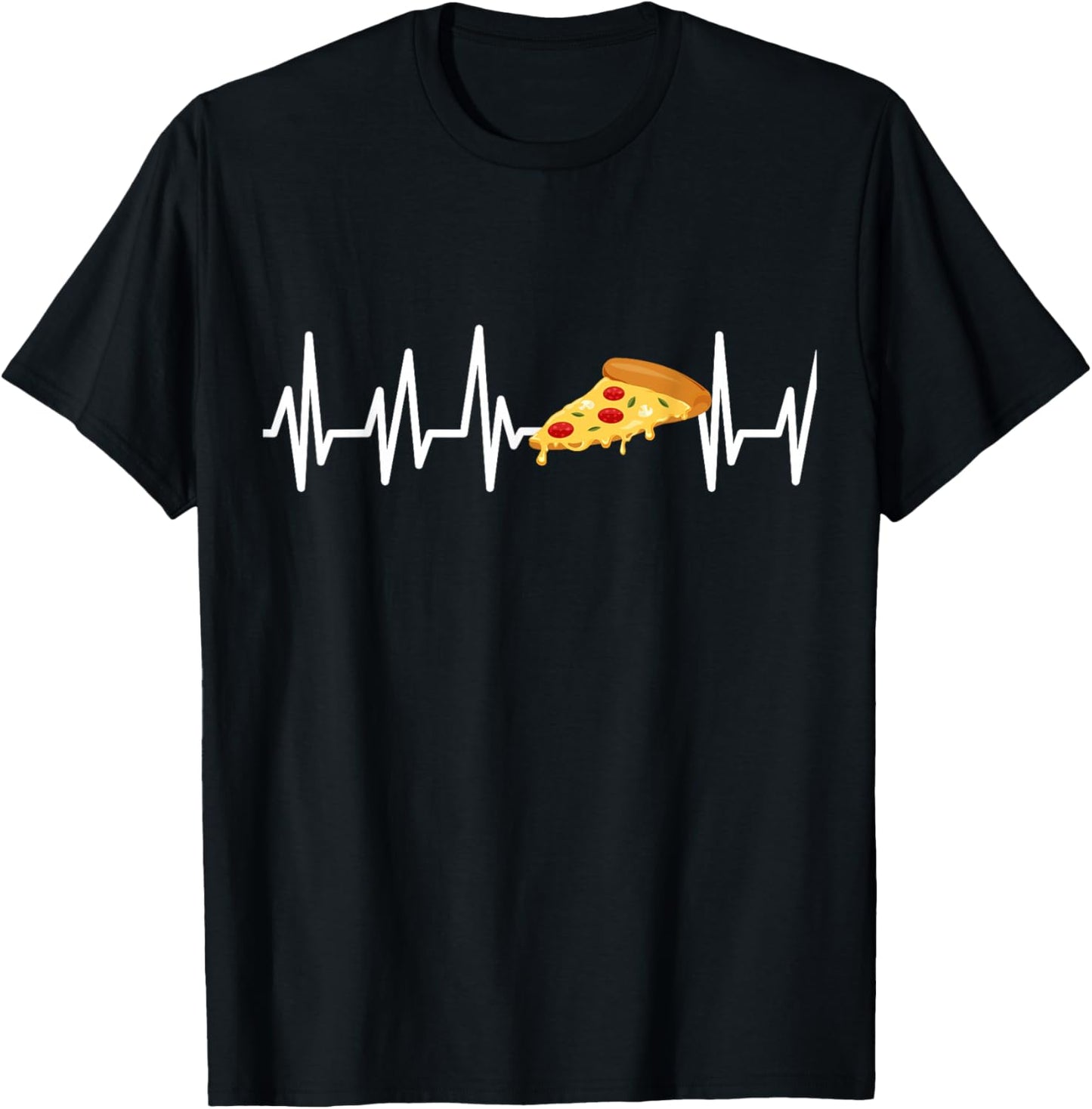 Pizza Pizzeria Italian Food Gift T-Shirt - T-Shirt | Black