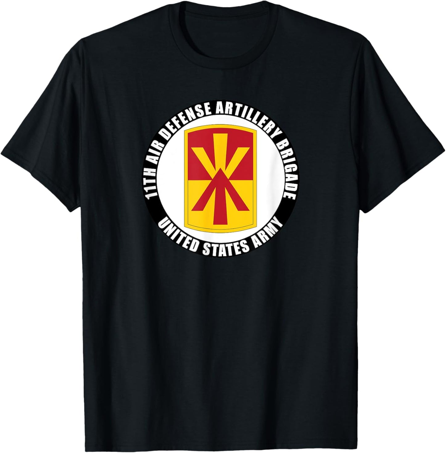 11th Air Defense Artillery Brigade United States Veteran T-Shirt - T-Shirt | Black