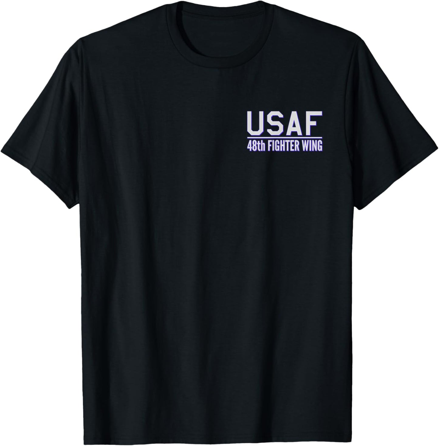 48th Fighter Wing Usaf Raf Lakenheath Air Force T-Shirt - T-Shirt | Black