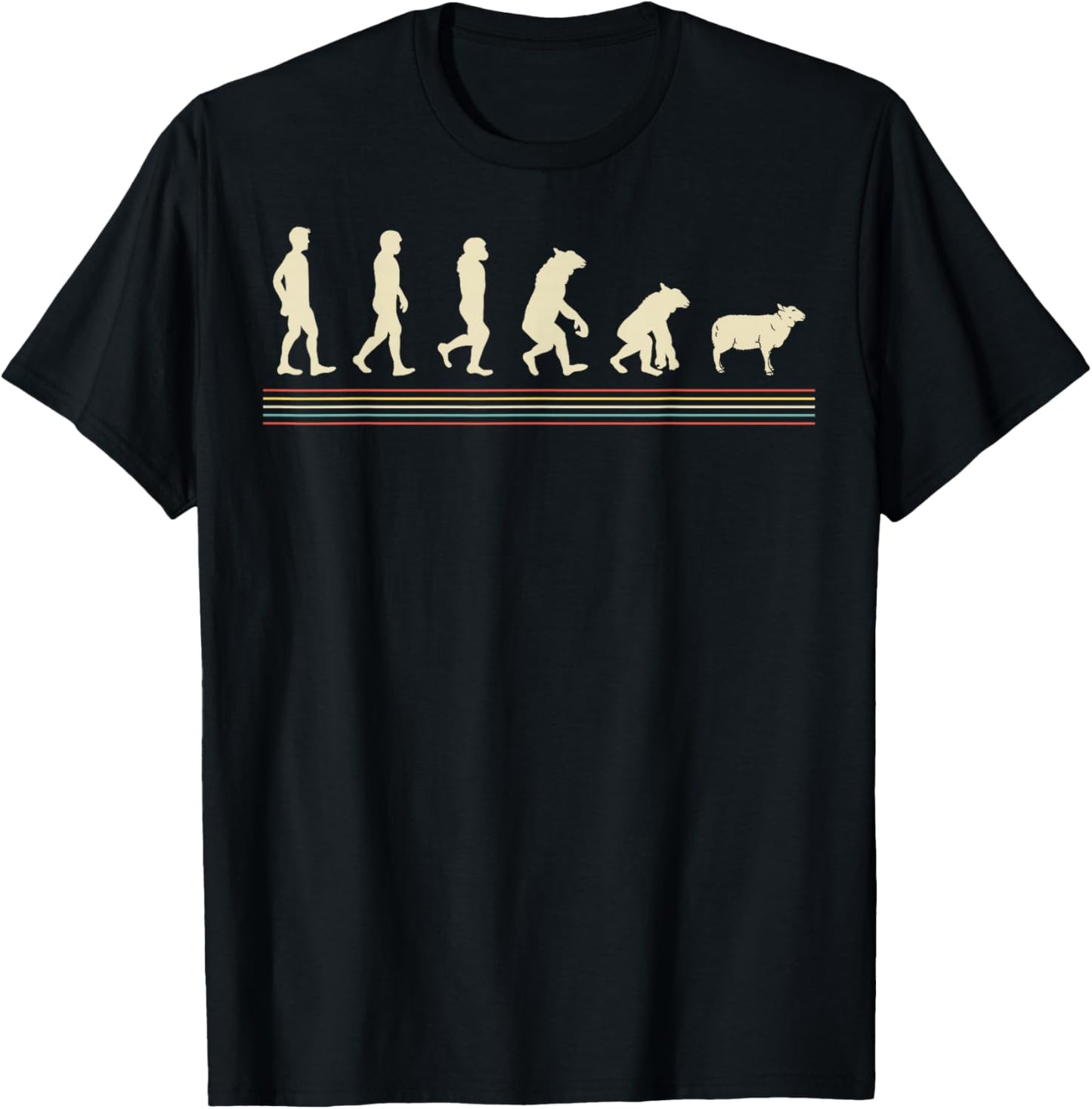Conspiracy Theorist, Sheep, Shepherd T-Shirt - T-Shirt | Black
