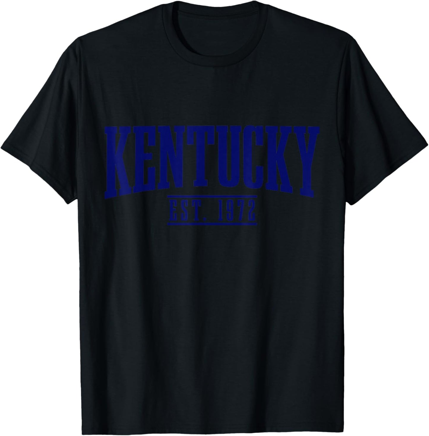 Kentucky Est. 1972 Vintage T-Shirt - T-Shirt | Black