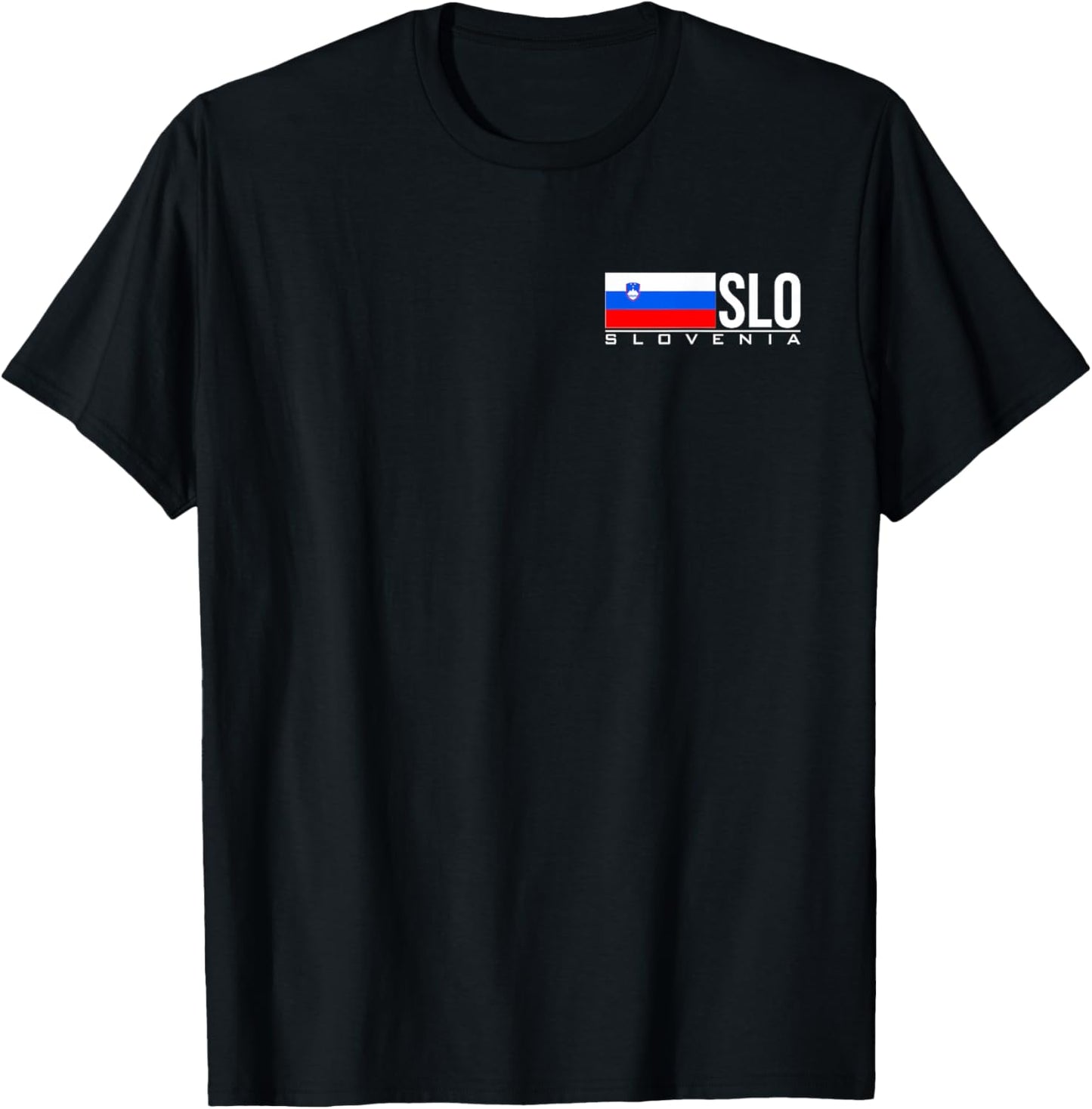 Slovenia Flag Slovenian Slo Sports Games Athlete Jersey T-Shirt - T-Shirt | Black