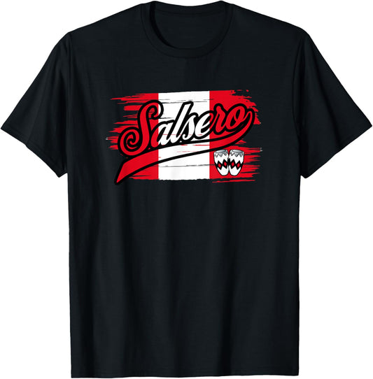 Salsa Dancer Salsero Peru Salsero Salsa Peruana T-Shirt - T-Shirt | Black