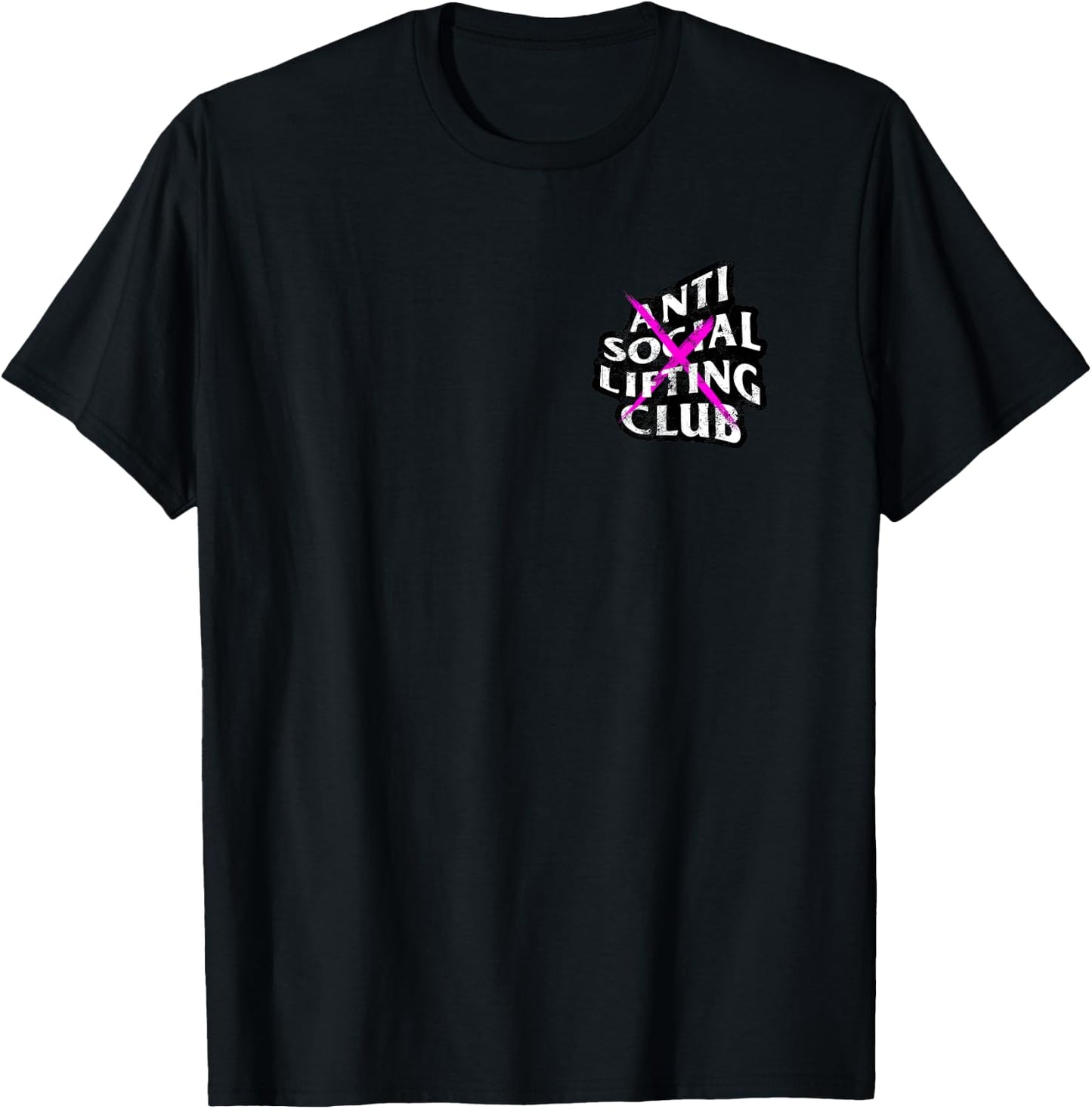 ANTI SOCIAL LIFTING CLUB - Fitness T-Shirt - T-Shirt | Black