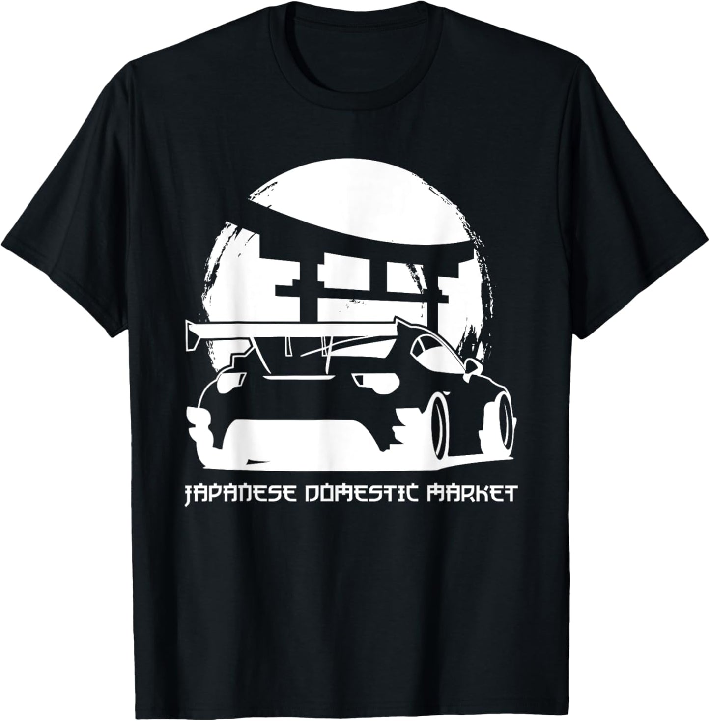 JDM Japan Motorsport Tuning Car Legend 90s T-Shirt - T-Shirt | Black