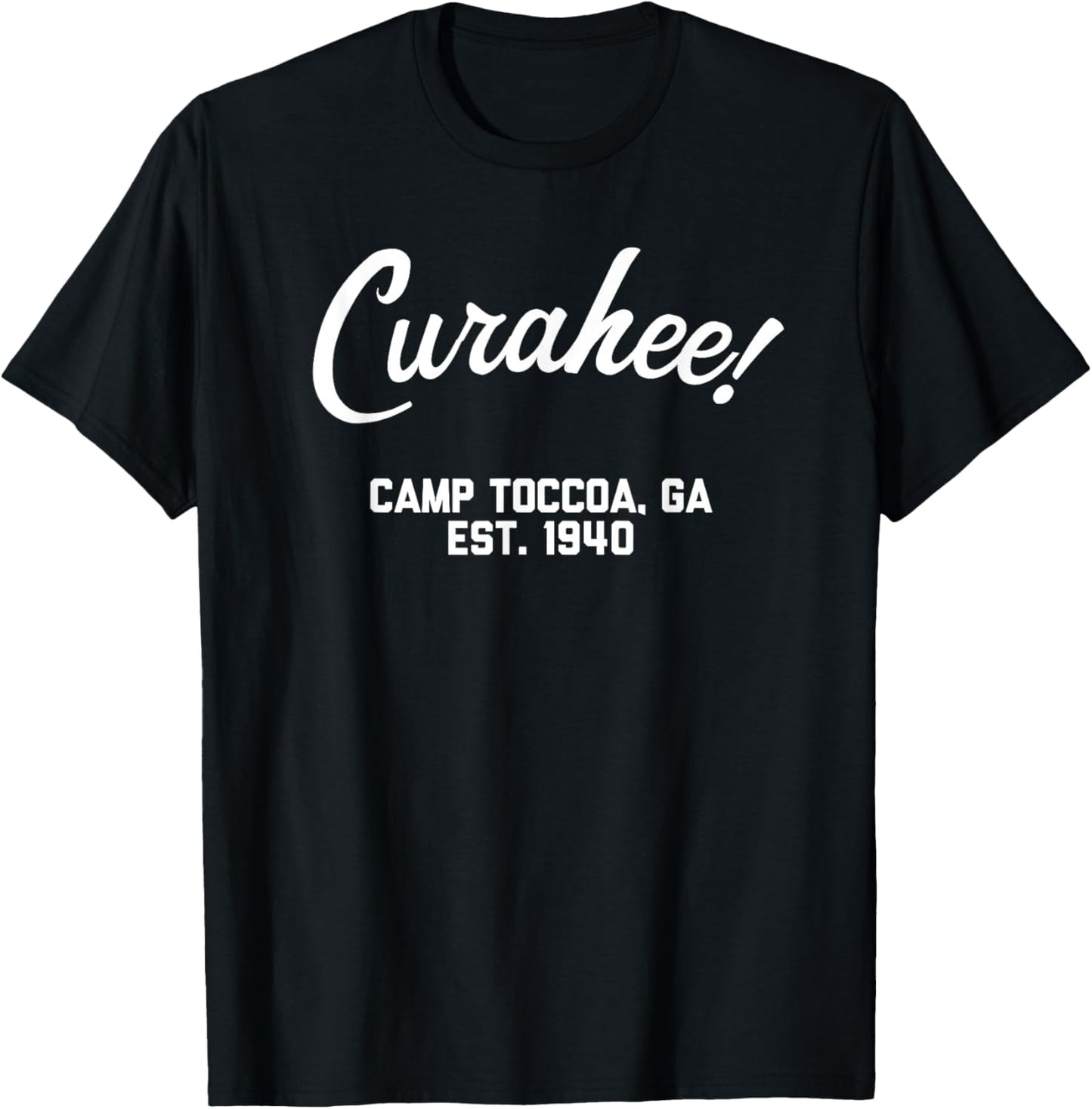 Curahee Camp Toccoa Georgia Airborne T-Shirt - T-Shirt | Black
