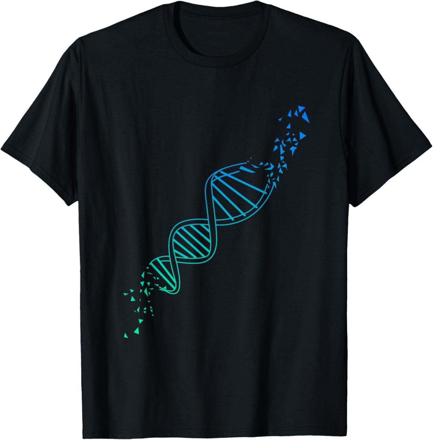 DNA Double Helix Biology Laboratory T-Shirt - T-Shirt | Black
