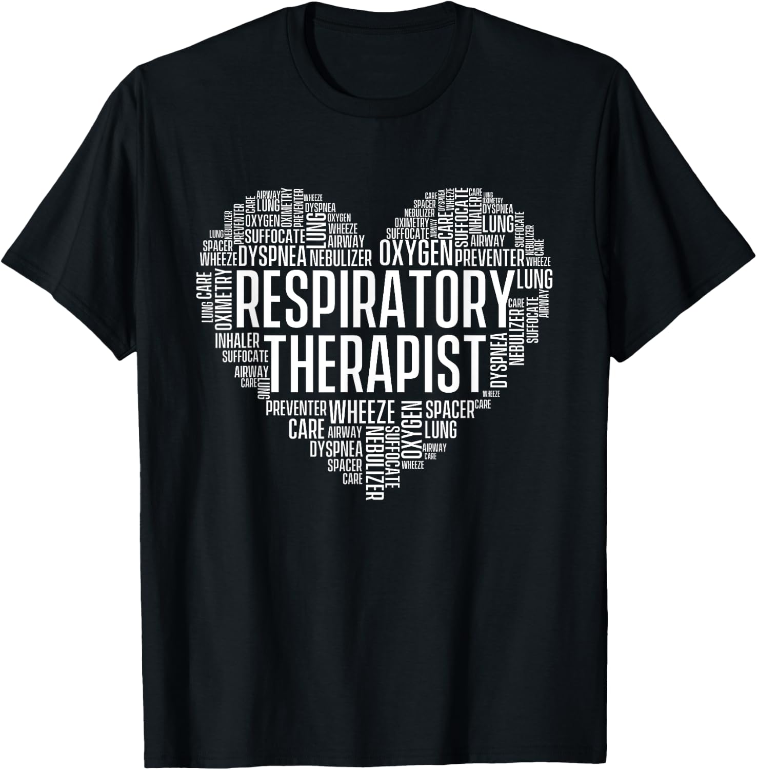 Respiratory Therapy - RT Therapist Pulmonology Lung Doctor T-Shirt - T-Shirt | Black