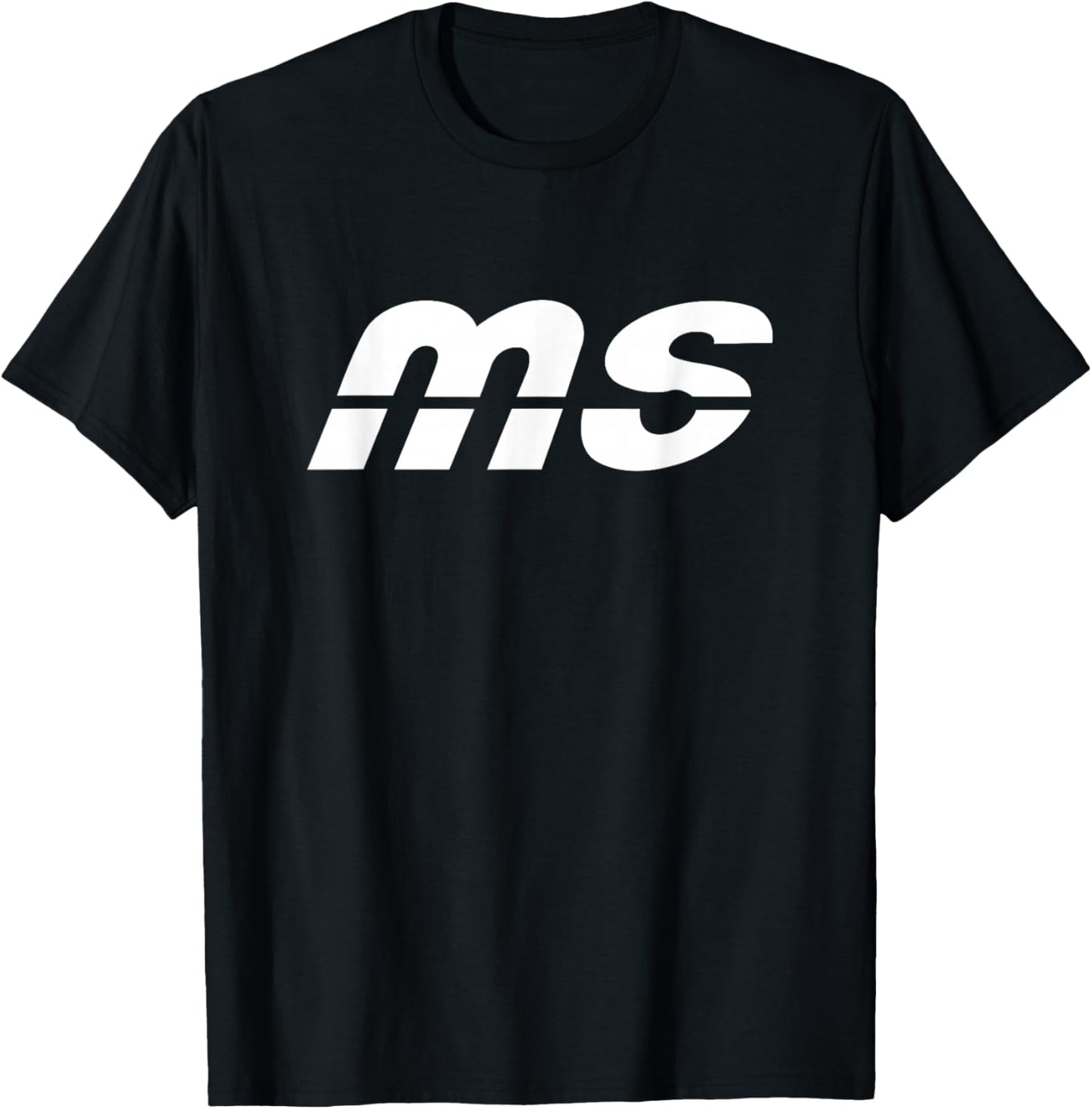 Letras MS T-Shirt - T-Shirt | Black