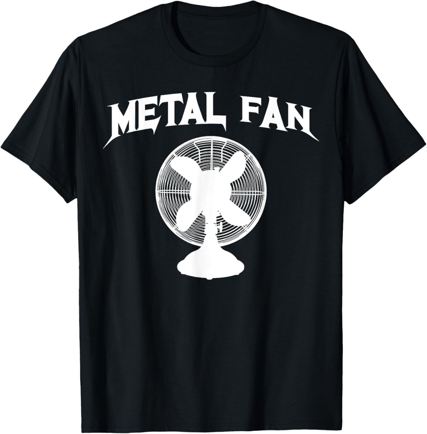 Metal Fan funny Heavy Metal fan T-Shirt - T-Shirt | Black