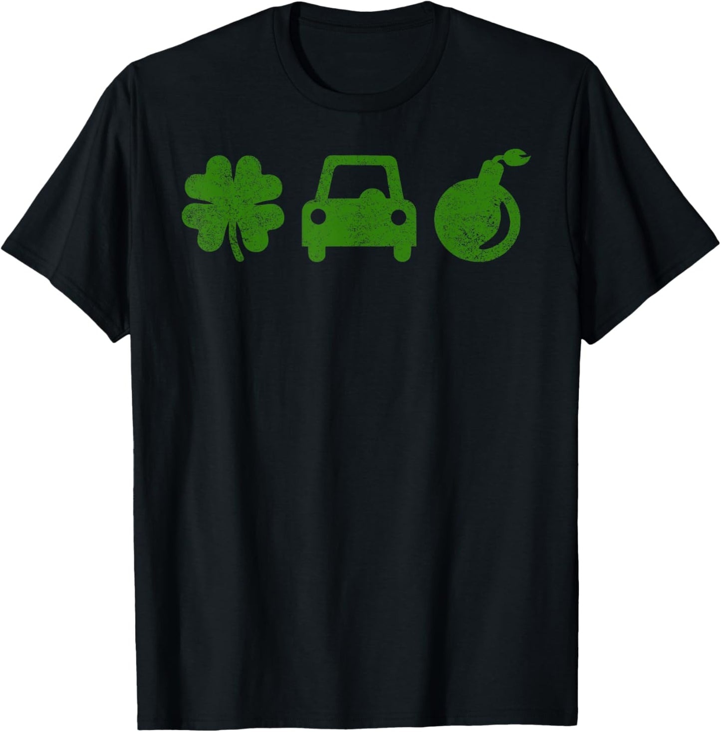 Irish Car Bomb St Patricks Day Alcohol Pub Crawl T-Shirt - T-Shirt | Black