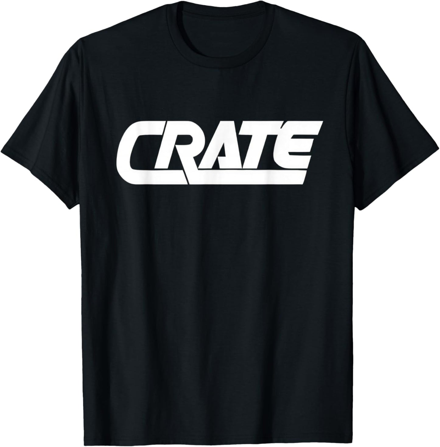 Crate Guitar Amp Retro Vintage Guitarist T-Shirt - T-Shirt | Black