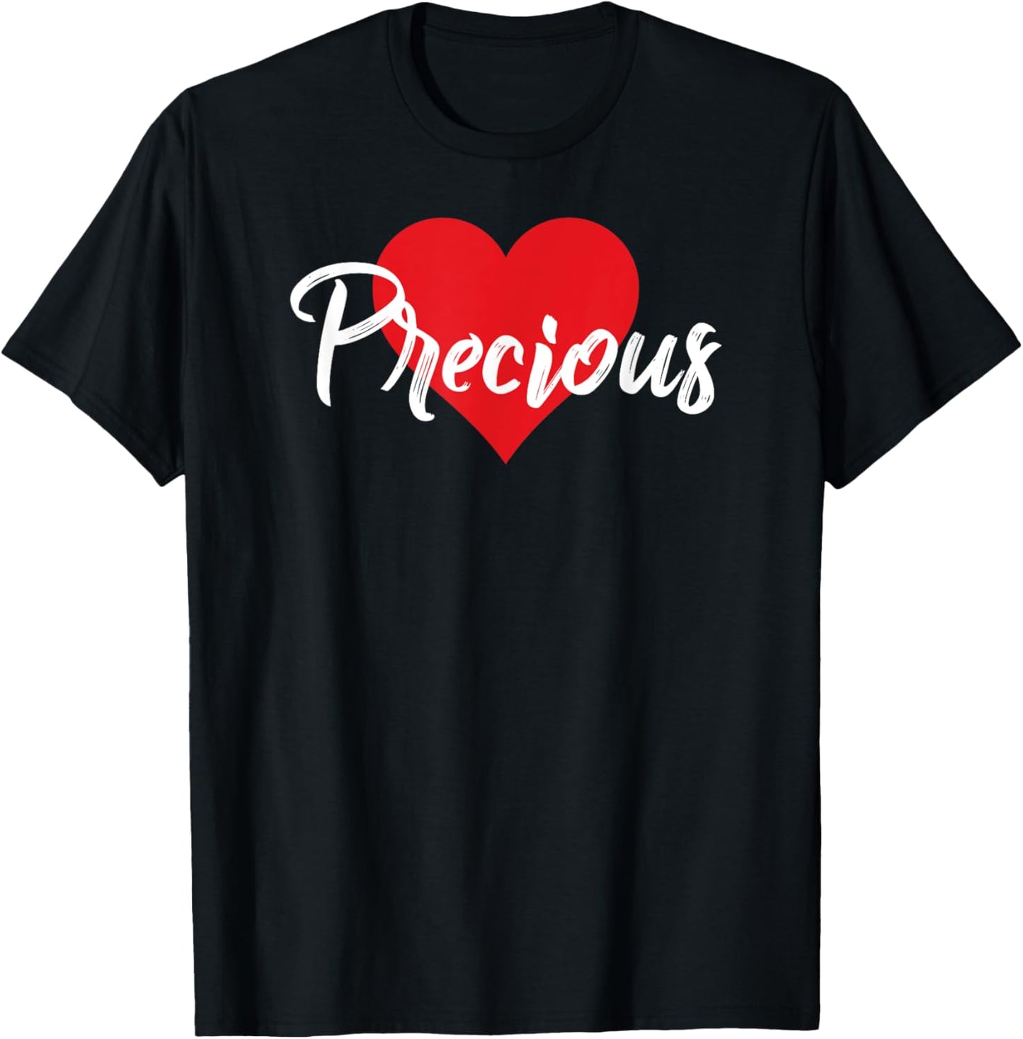 I Love Precious First Name I Heart Named T-Shirt - T-Shirt | Black