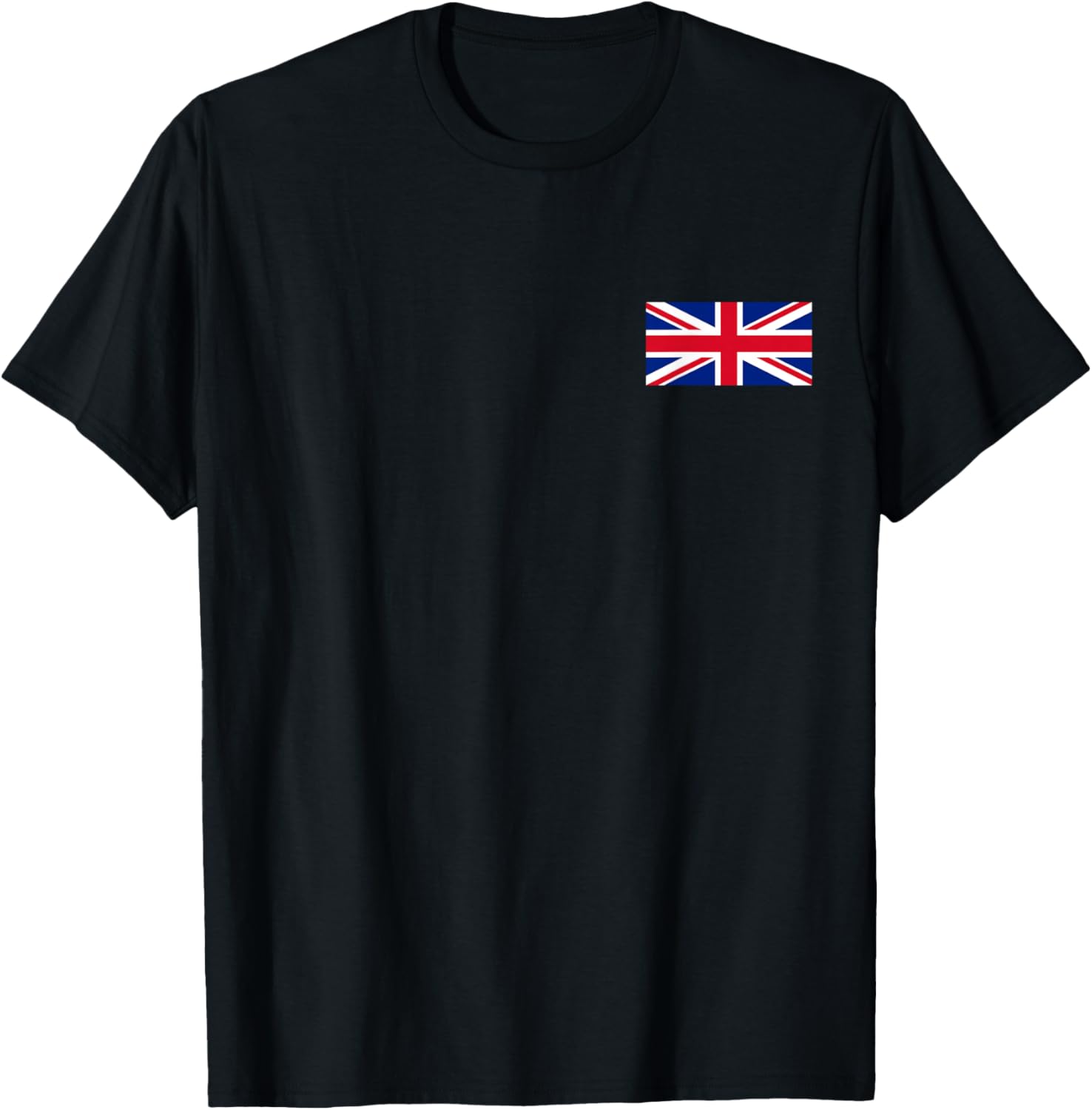 United Kingdom Flag British Union Jack UK Flags Men Women T-Shirt - T-Shirt | Black