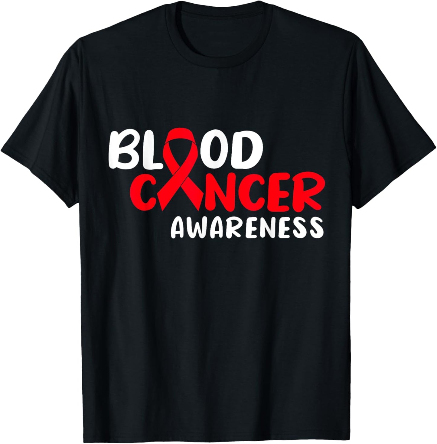 Blood Cancer Awareness T-Shirt - T-Shirt | Black