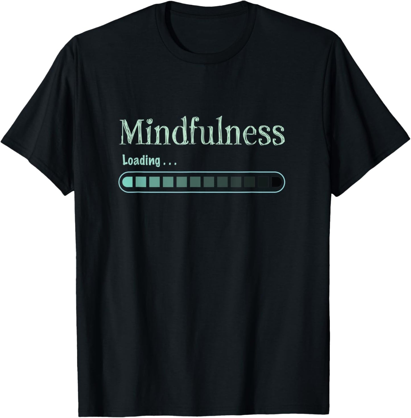 Meditation Zen Mindfulness Buddhism Namaste Funny T-Shirt - T-Shirt | Black
