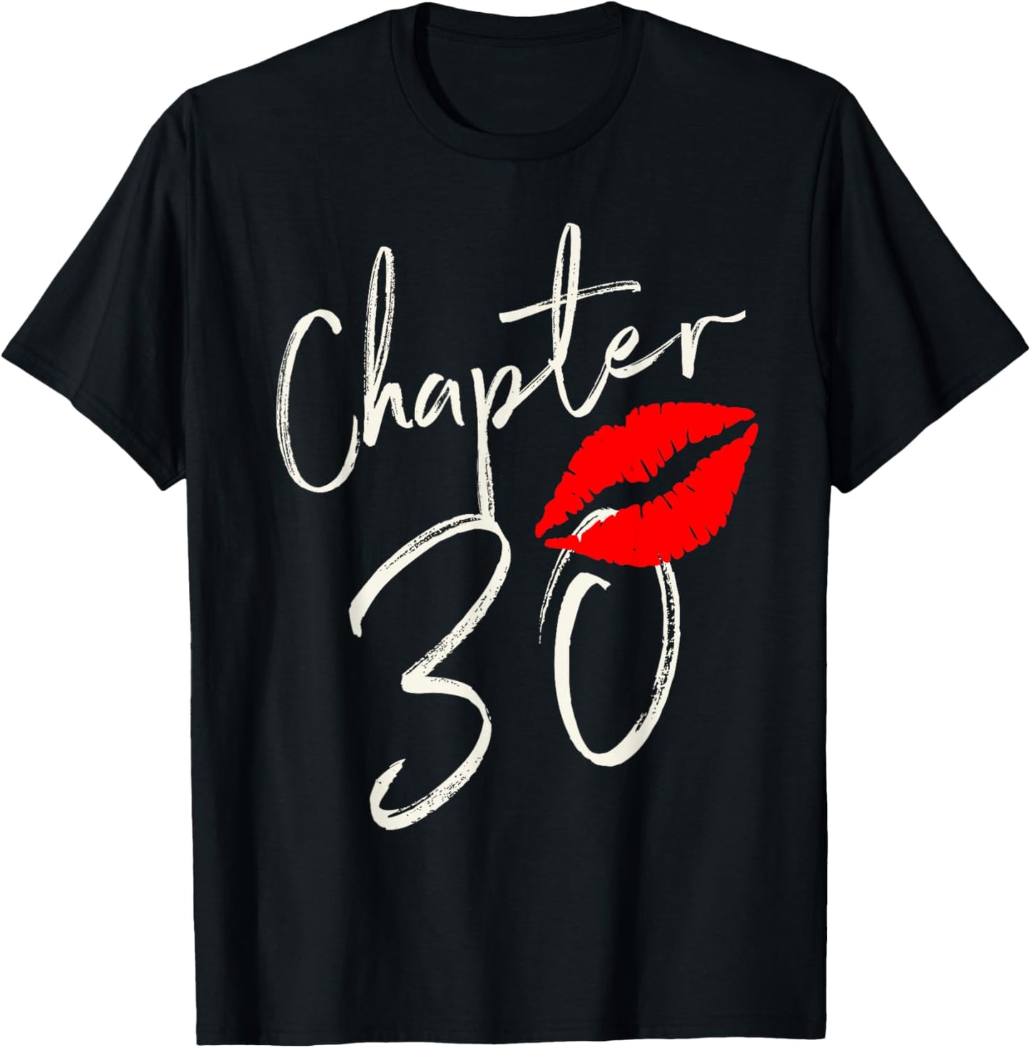 Chapter 30 EST 1992 30th Birthday Tea Gifts T-Shirt - T-Shirt | Black