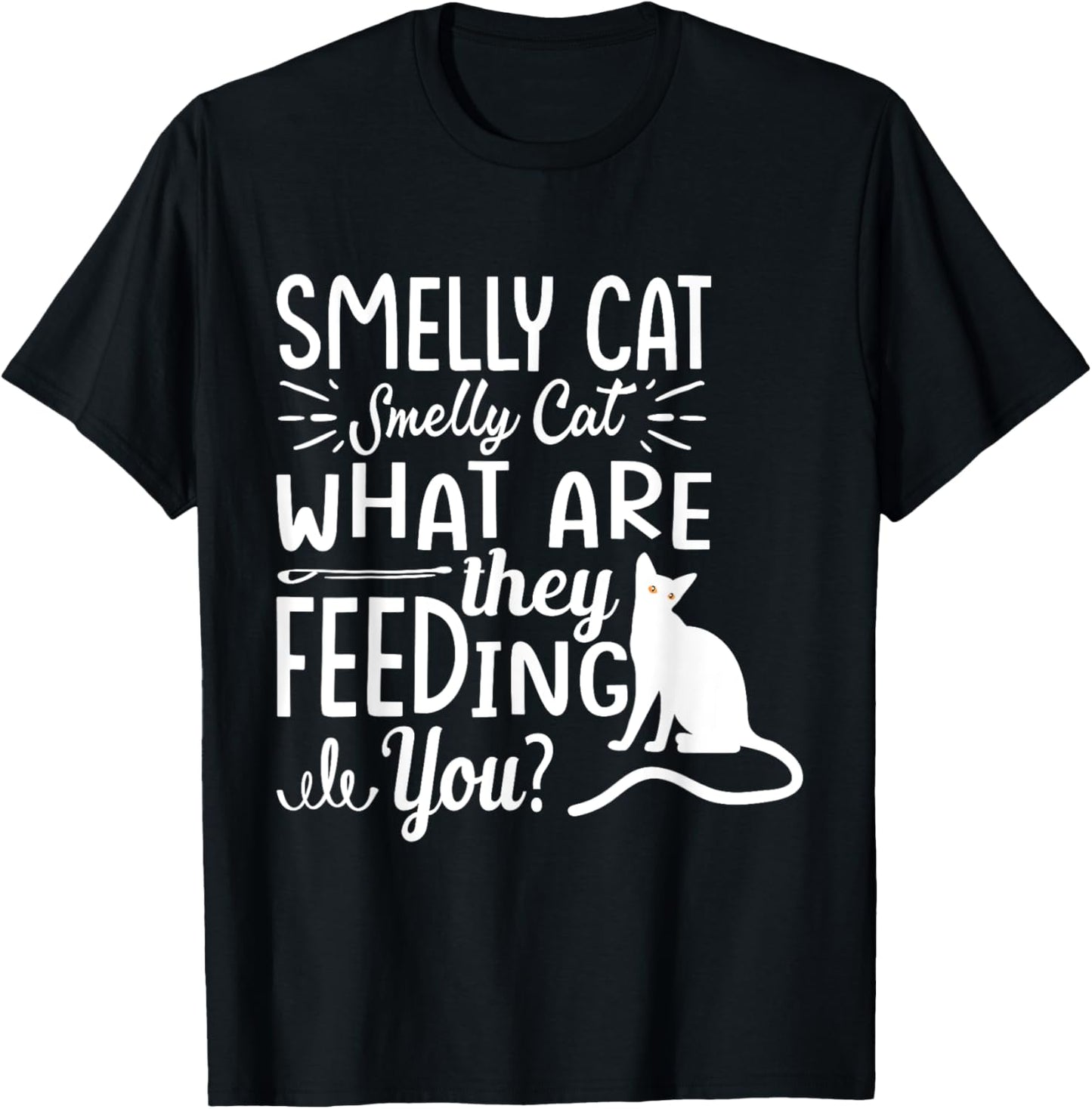 Smelly Cat T-Shirt - T-Shirt | Black