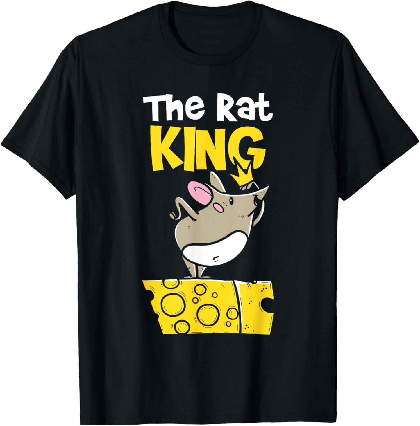 The Rat King - Animal Lover Rat Owner T-Shirt - T-Shirt | Black
