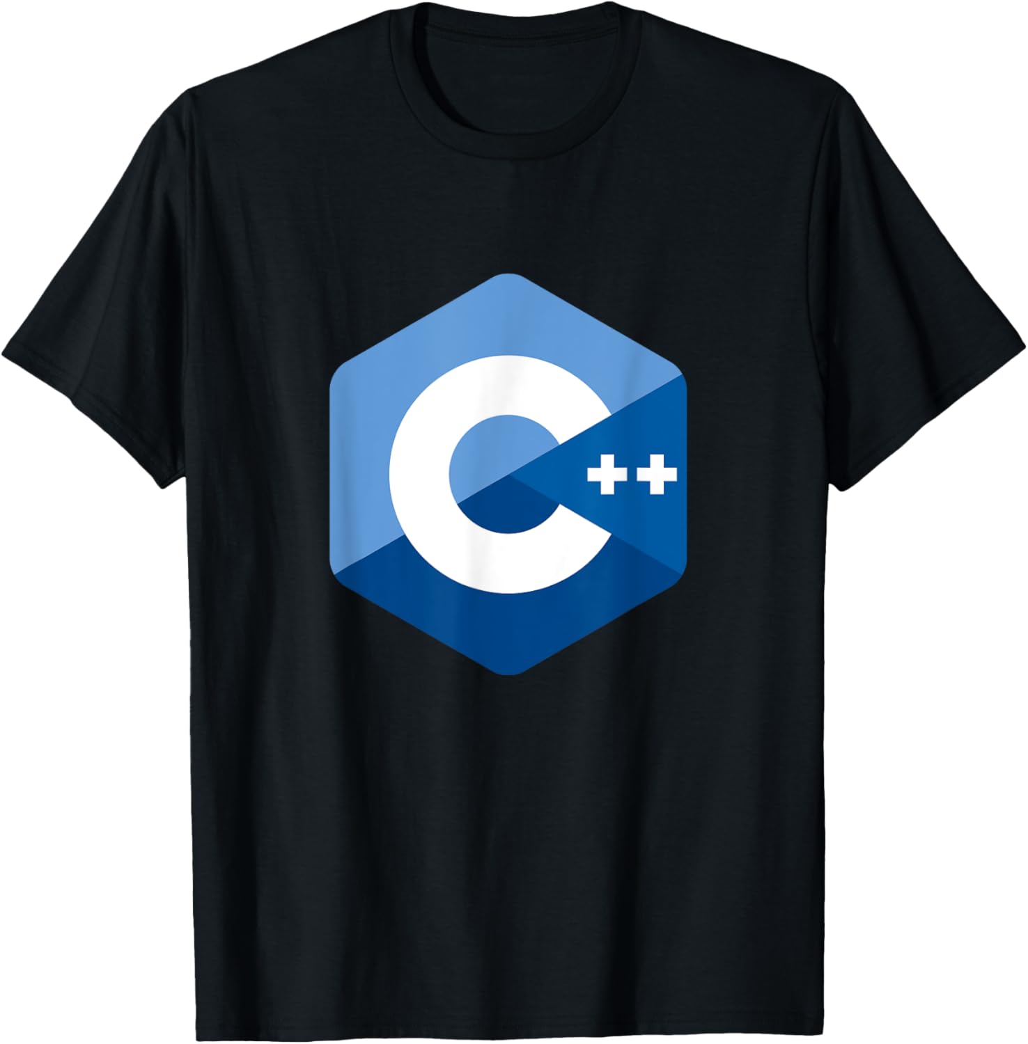 C++ Programmers Logo - C Plus Plus Software Engineer Coder T-Shirt - T-Shirt | Black