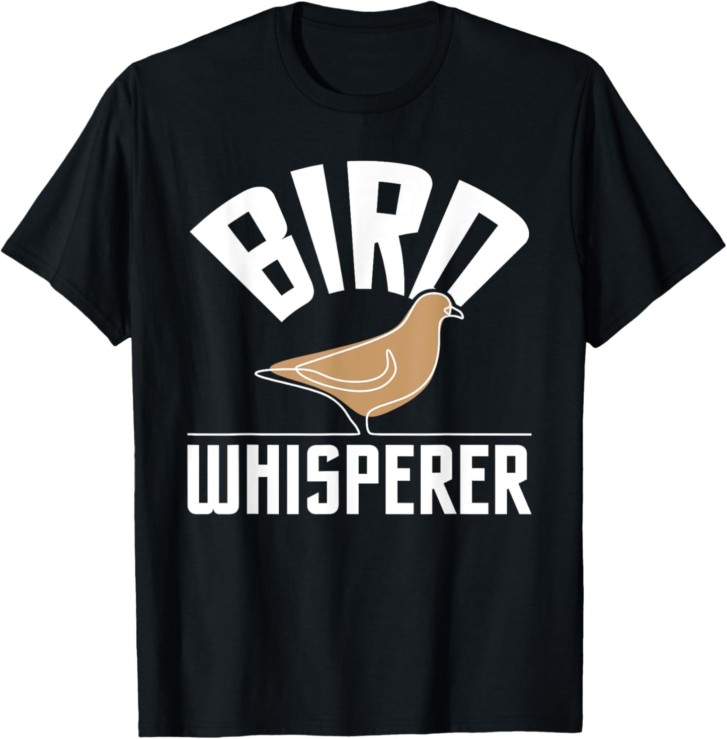Bird Whisperer - Bird Watching Birder Bird Watcher T-Shirt - T-Shirt | Black