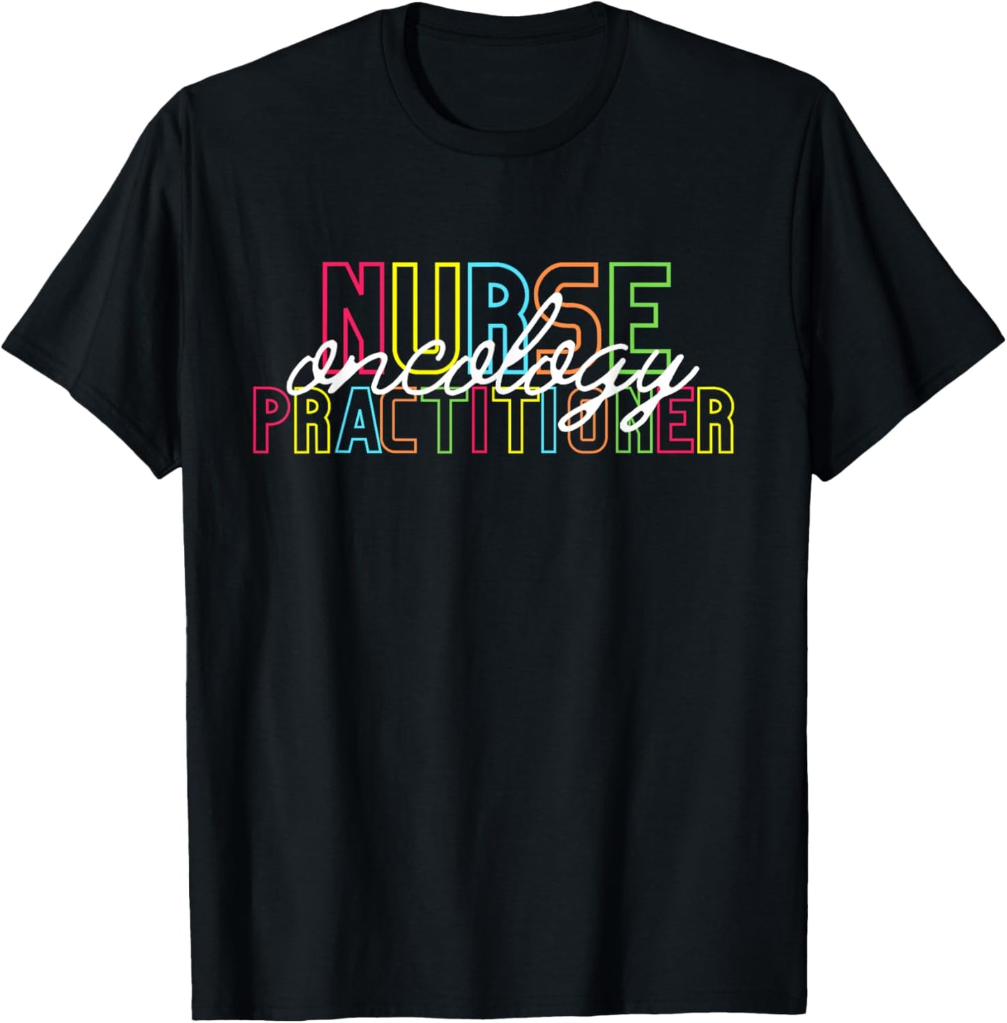 Oncology Nurse Practitioner for Graduation New Job Christmas T-Shirt - T-Shirt | Black