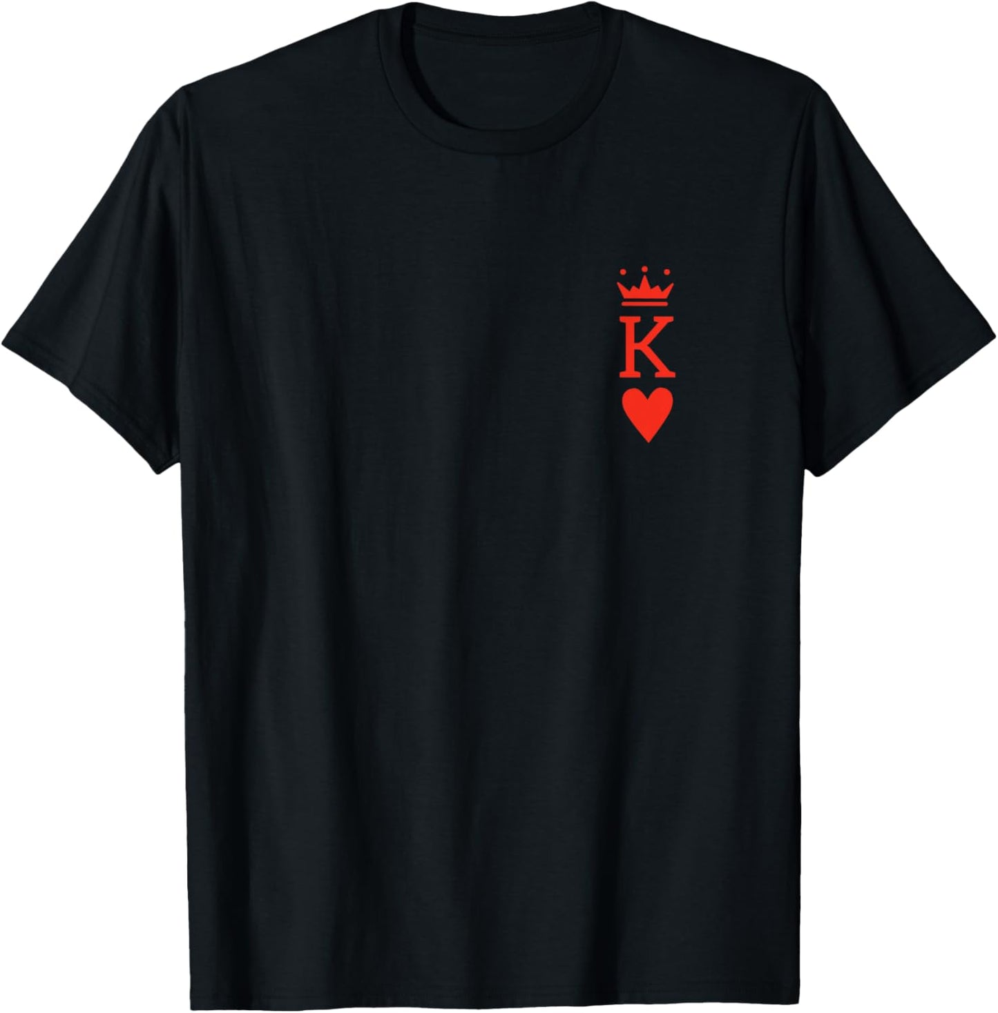 I'm Her King Boyfriend Husband Men Matching Outfits Couples T-Shirt - T-Shirt | Black