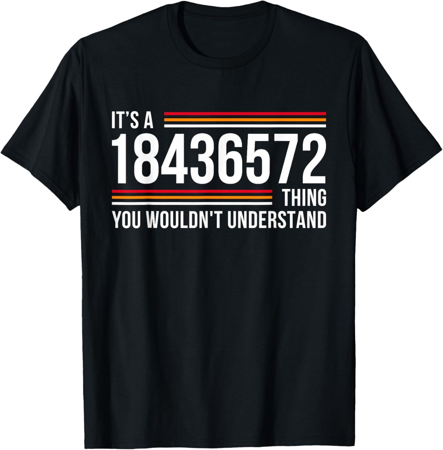 It's A 18436572 Thing Funny V8 Engine Classic Muscle Car Guy T-Shirt - T-Shirt | Black