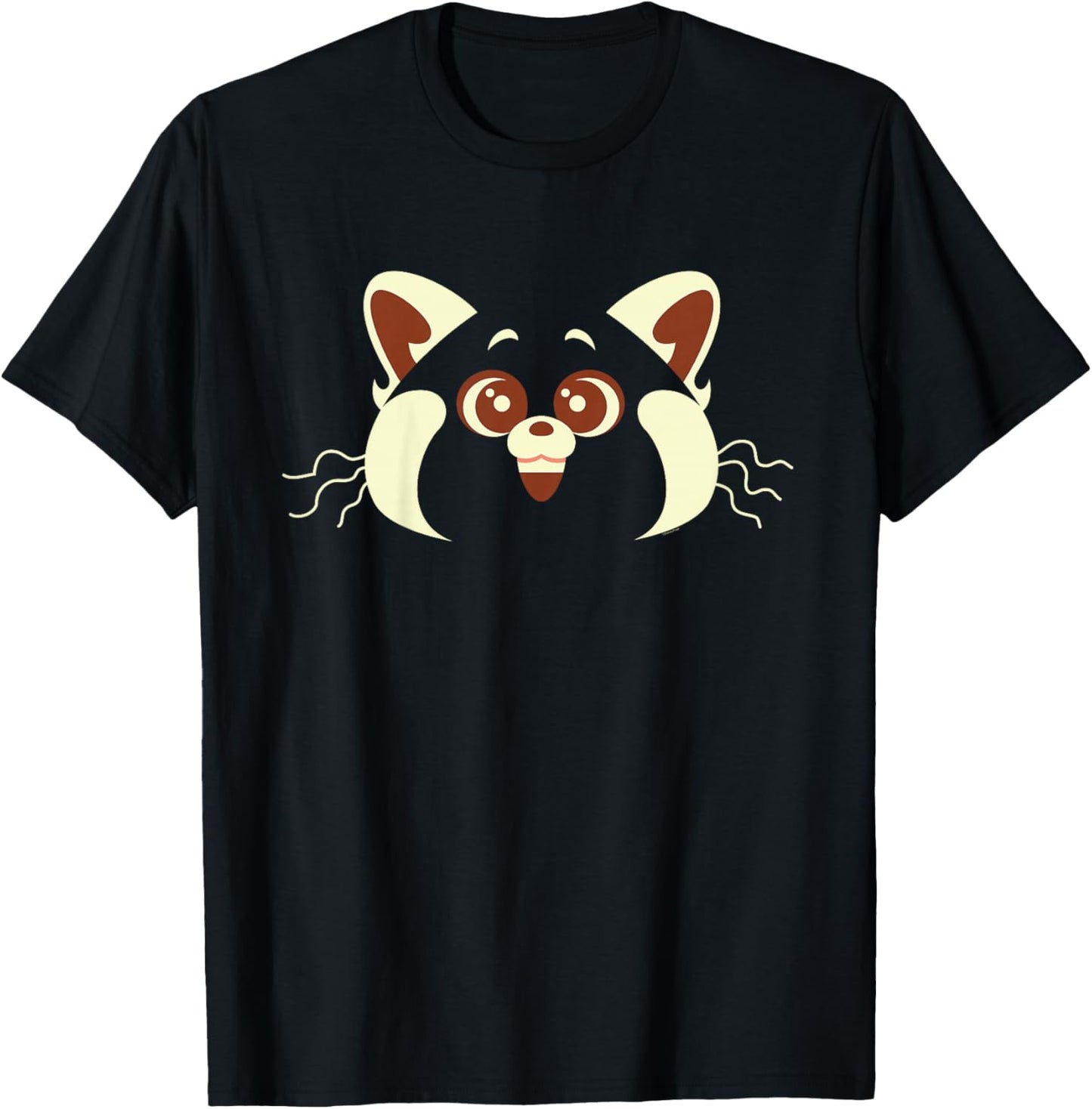 Kids Disney Pixar Turning Red Panda Mei Face T-Shirt - T-Shirt | Black