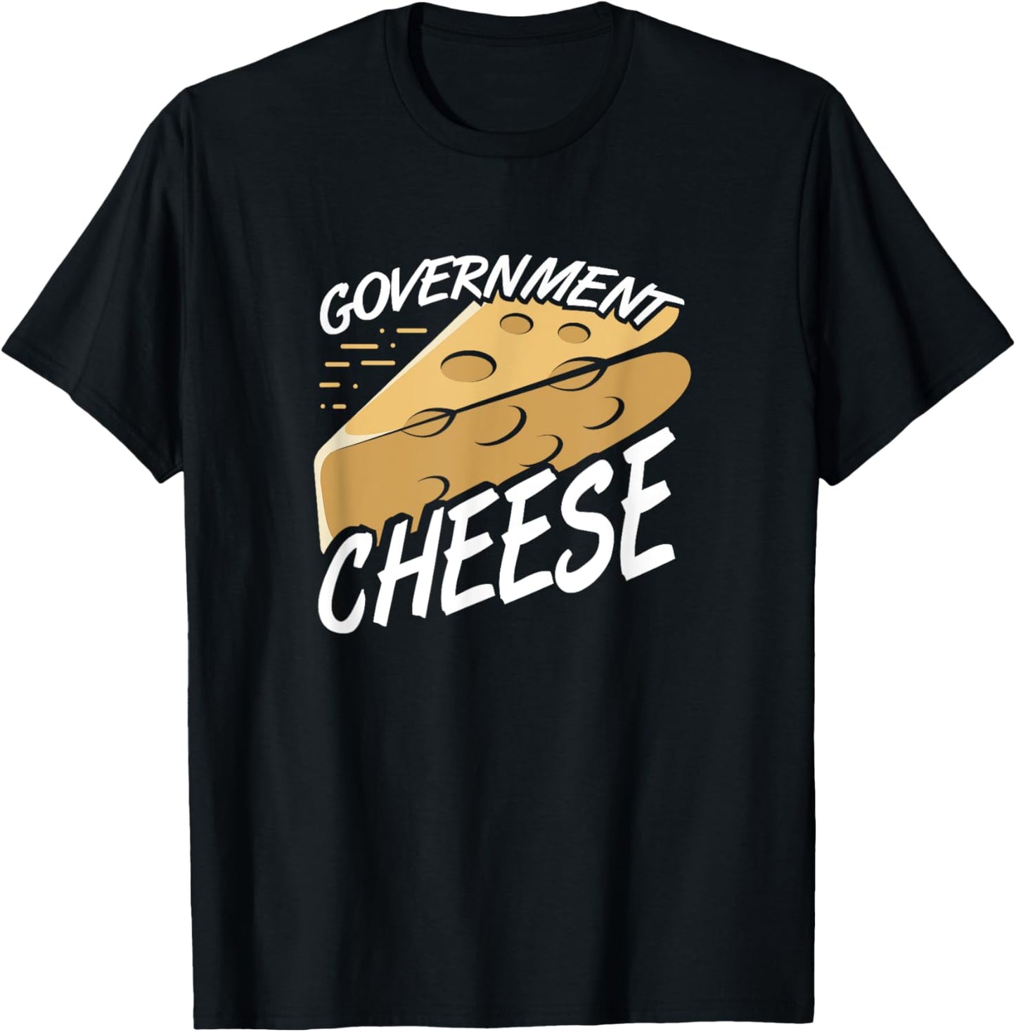 Government Cheese T-Shirt - T-Shirt | Black