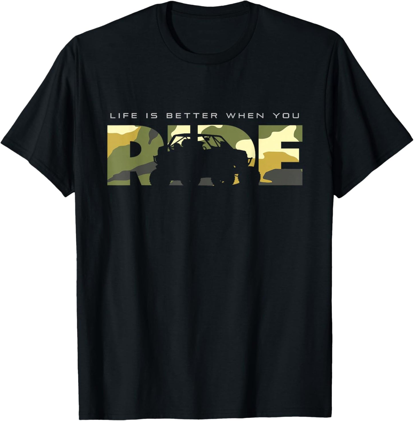 Off Road Quad ATV Apparel - Off Road Quad ATV T-Shirt - T-Shirt | Black