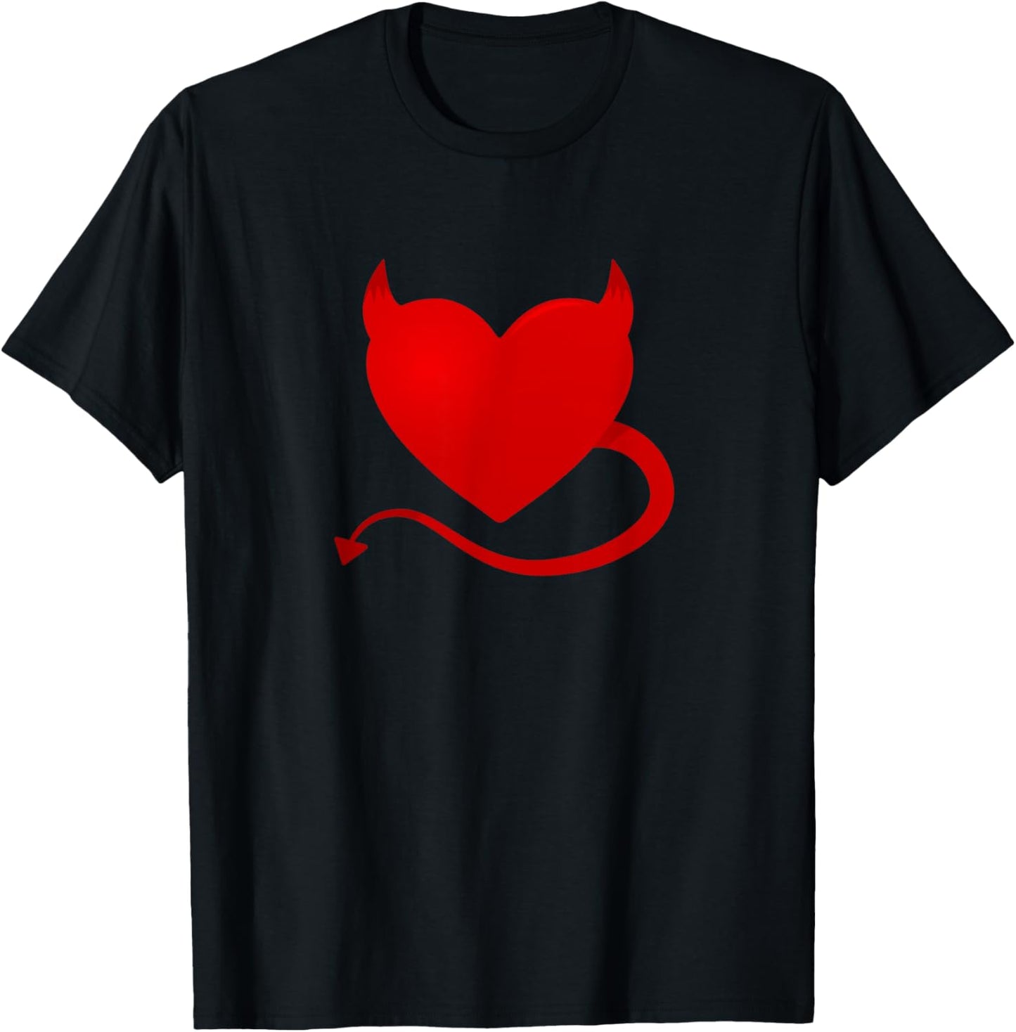 Devil Heart T-Shirt - T-Shirt | Black