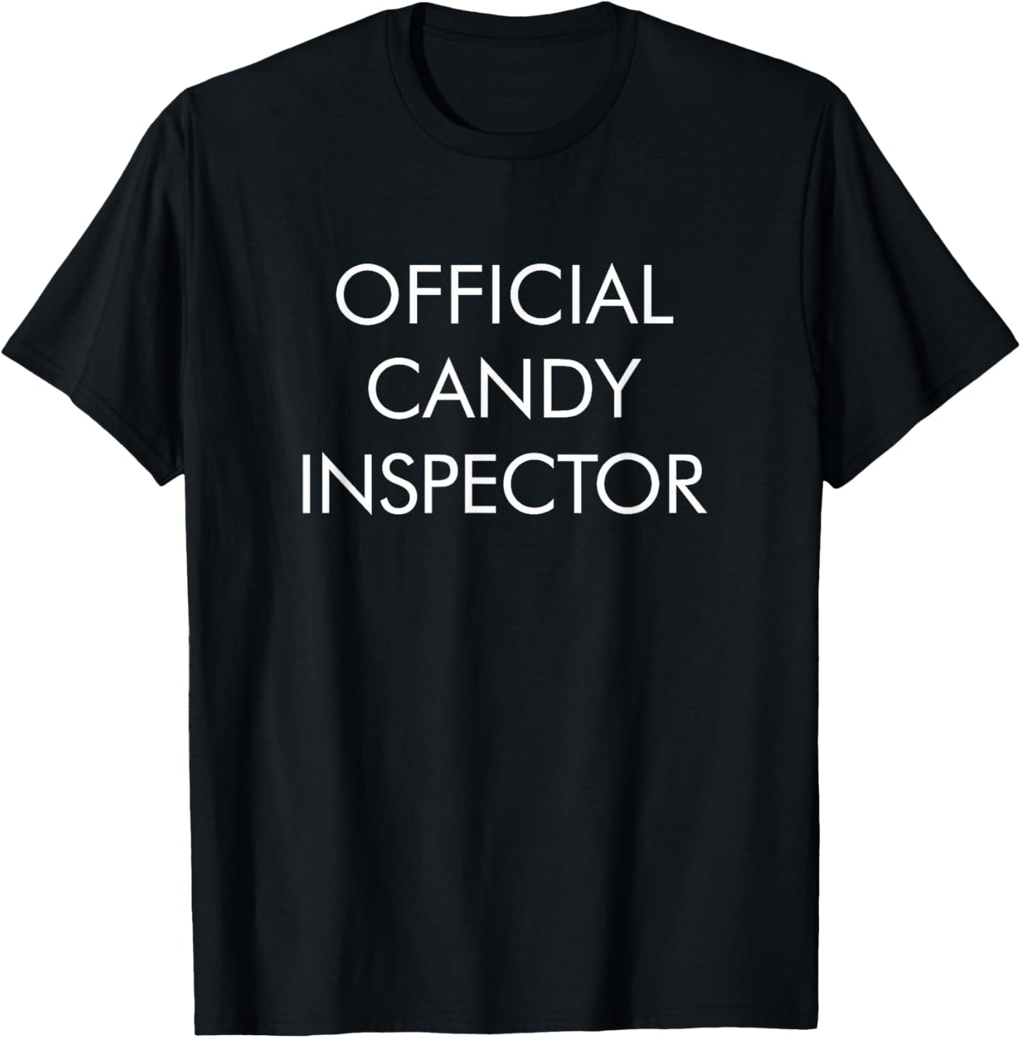 Official Candy Inspector T-Shirt - T-Shirt | Black