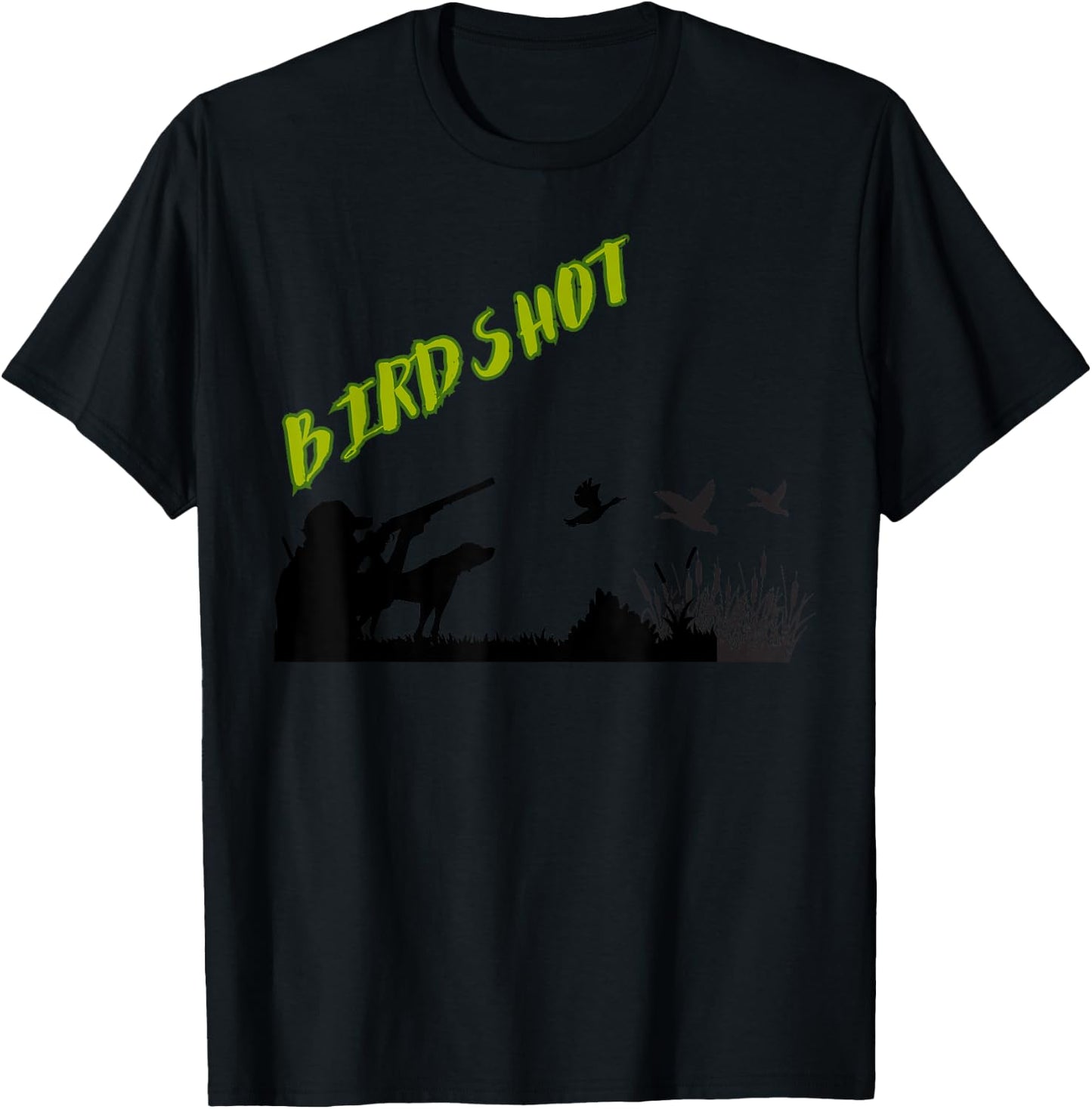BirdShot Duck hunting water fowl dog bird trip crew vacation Women Kids T-Shirt - T-Shirt | Black