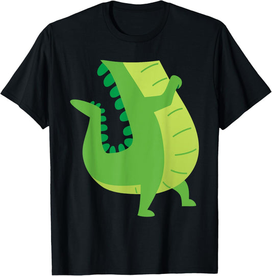 Alligator Costume - Gator Crocodile Zoo Animal Lover T-Shirt - T-Shirt | Black