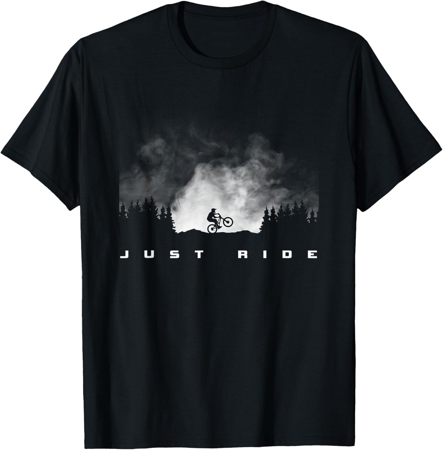 MTB Mountain Bike T-Shirt - T-Shirt | Black