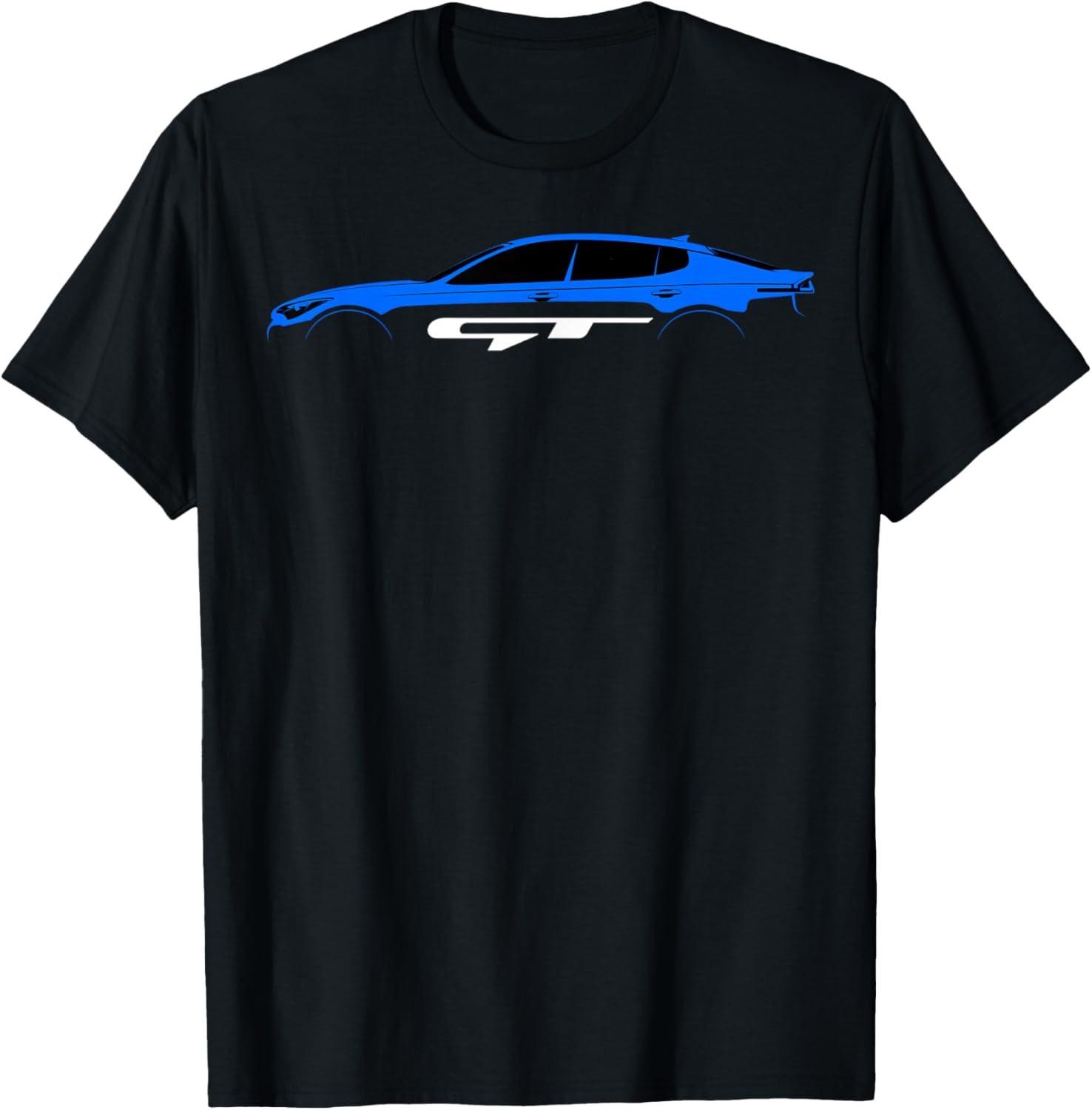 Stinger GT KDM Blue Silhouette T-Shirt - T-Shirt | Black