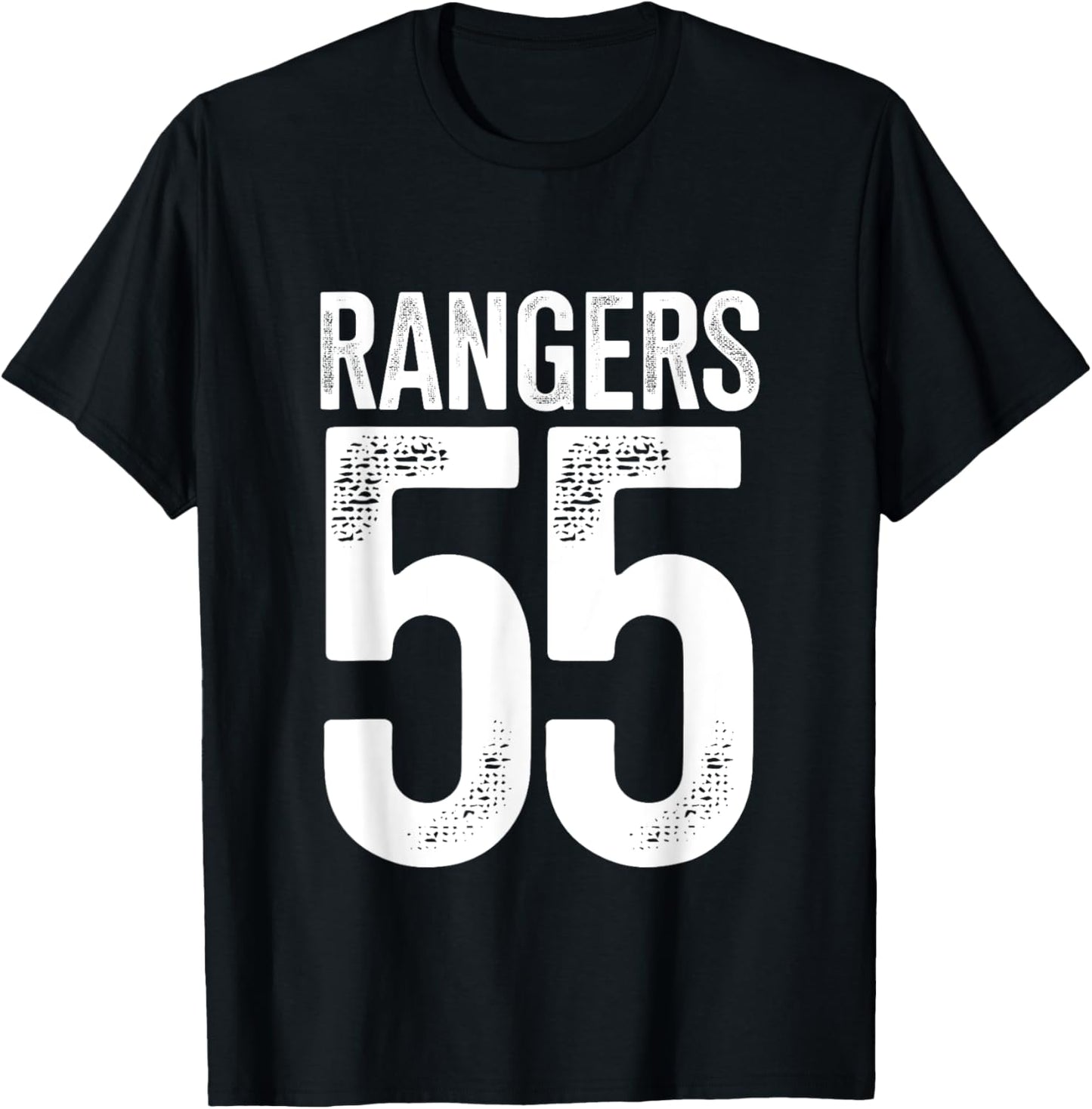RFC 55th Scottish Premiership Winners Rangers Champion55 T-Shirt - T-Shirt | Black