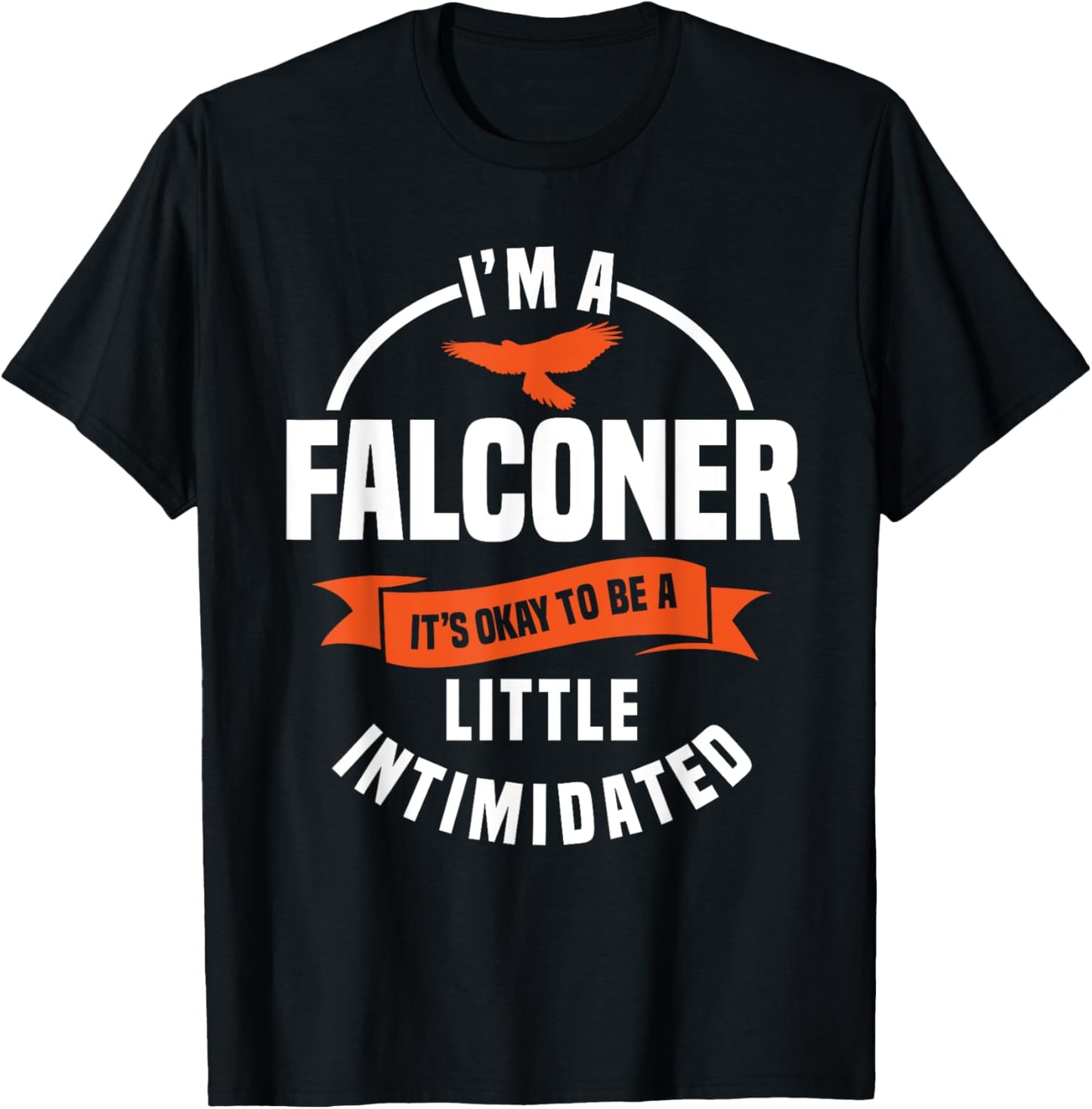 Falconer Gamehawking Ornithologist Falcon Hawker Falconry T-Shirt - T-Shirt | Black