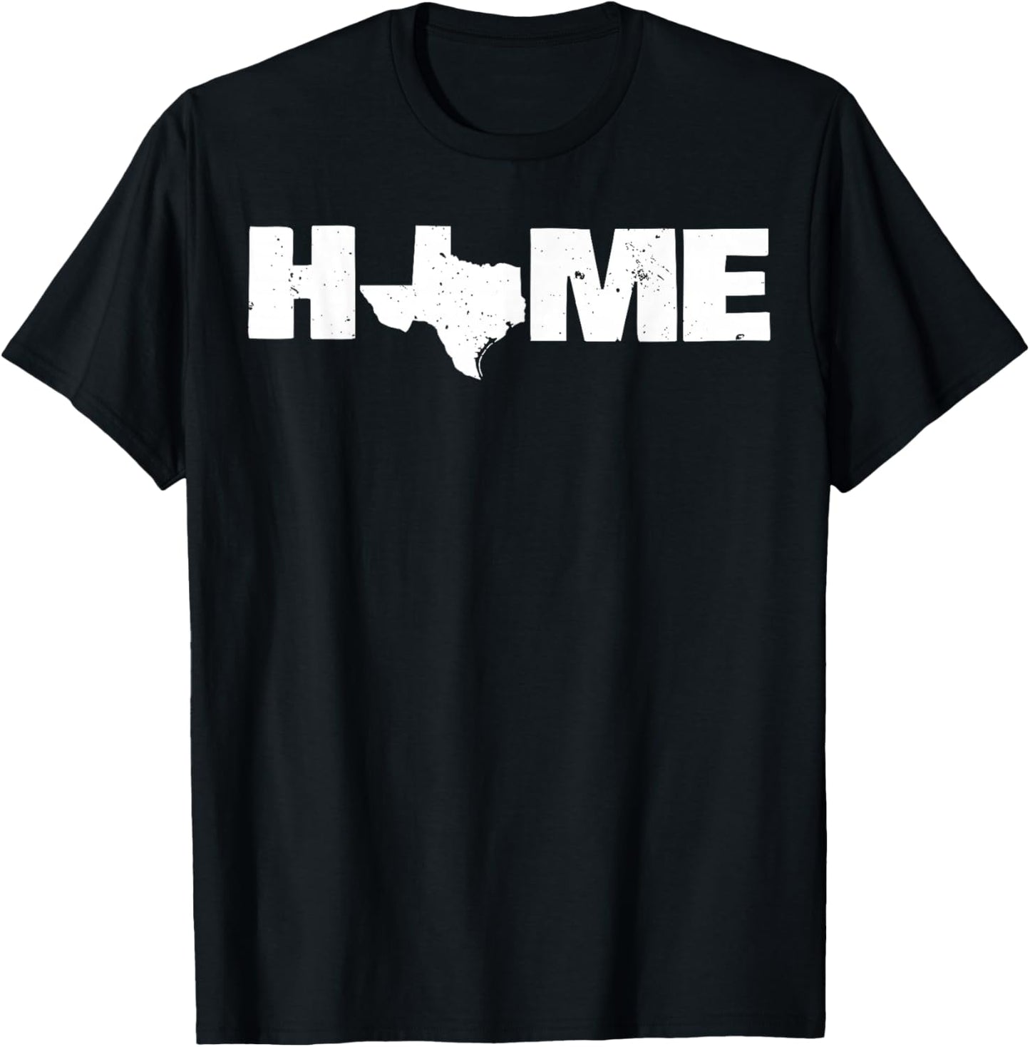 Texas Is Home Novelty Texas Home T-Shirt - T-Shirt | Black