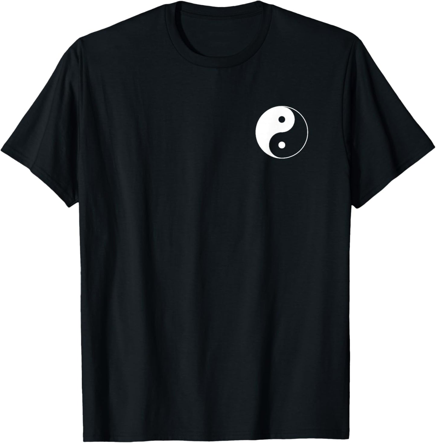 Yin Yang Symbol Taoism Chinese East Asian Philosophy T-Shirt - T-Shirt | Black