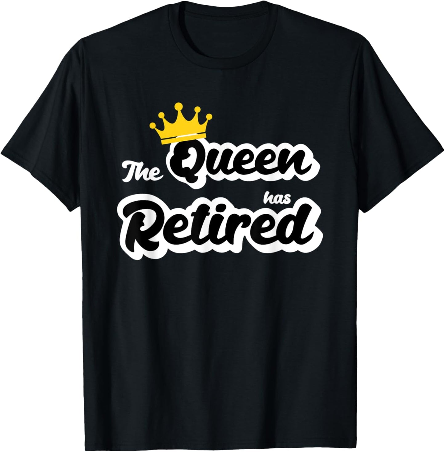 Retirement Last Day Of Work Funny Goodbye Retired T-Shirt - T-Shirt | Black