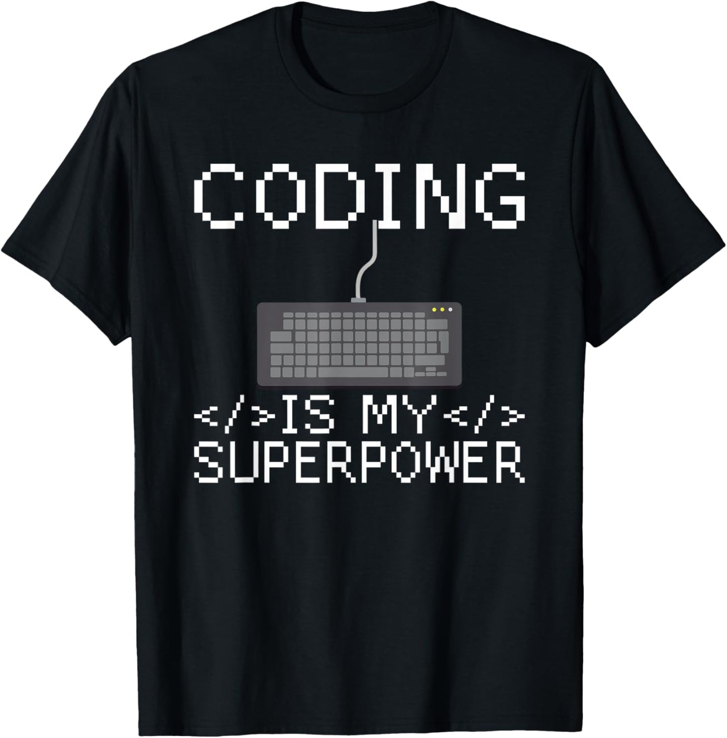 Programmer Coder Computer Nerd Coding Programming T-Shirt - T-Shirt | Black
