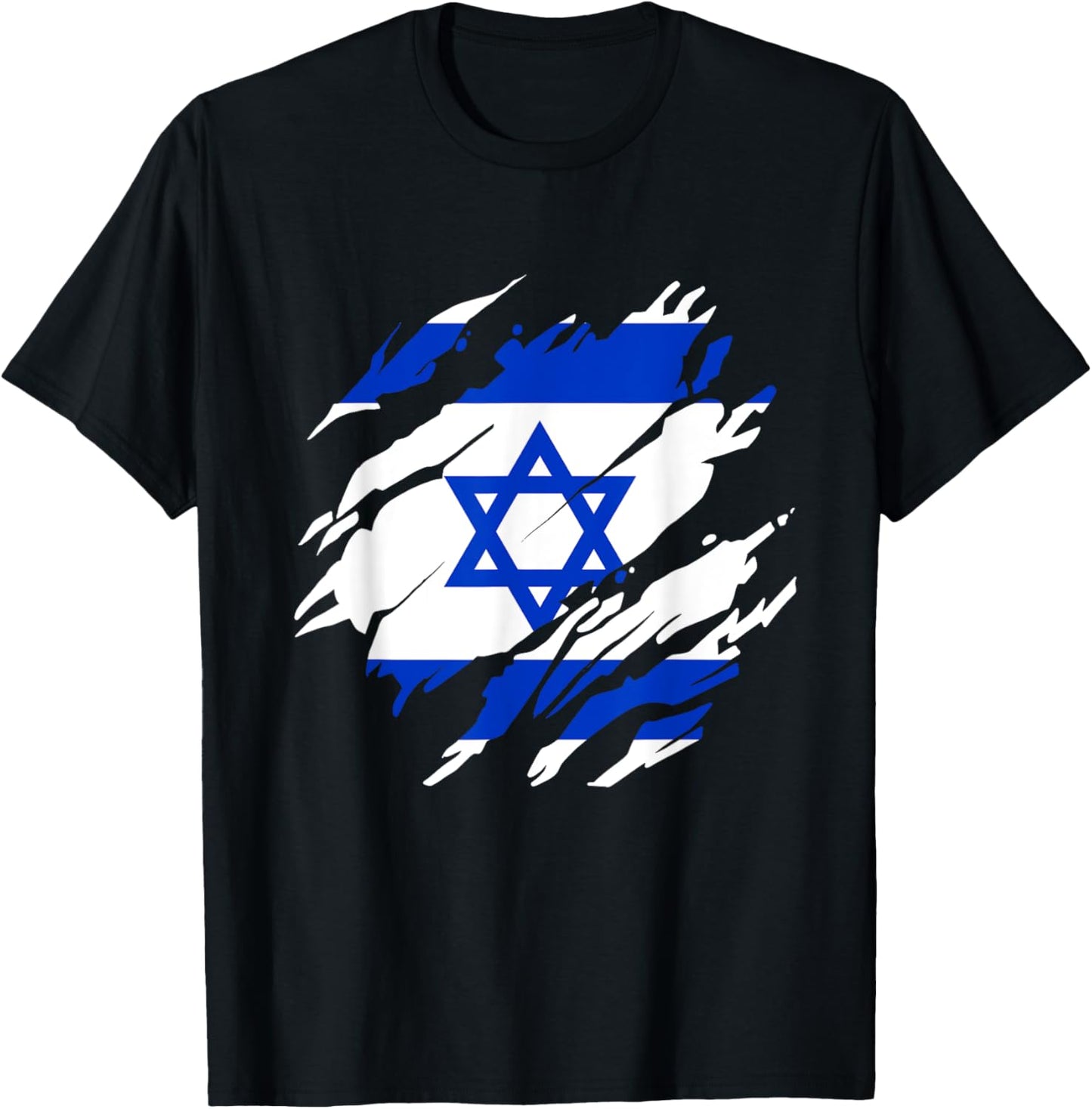 Israeli Flag Israel T-Shirt - T-Shirt | Black