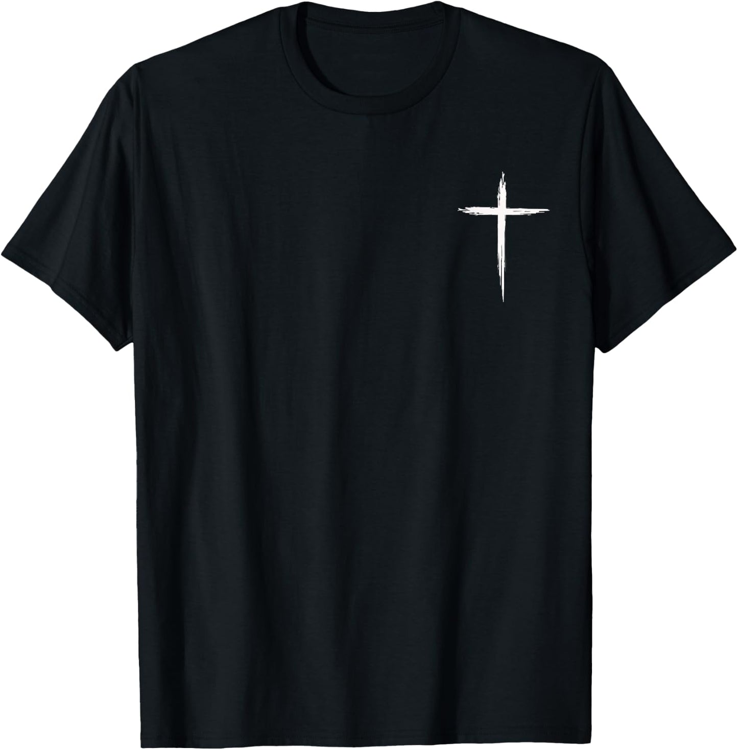 Christian Cross Christians Men Women Jesus Christ Cross T-Shirt - T-Shirt | Black